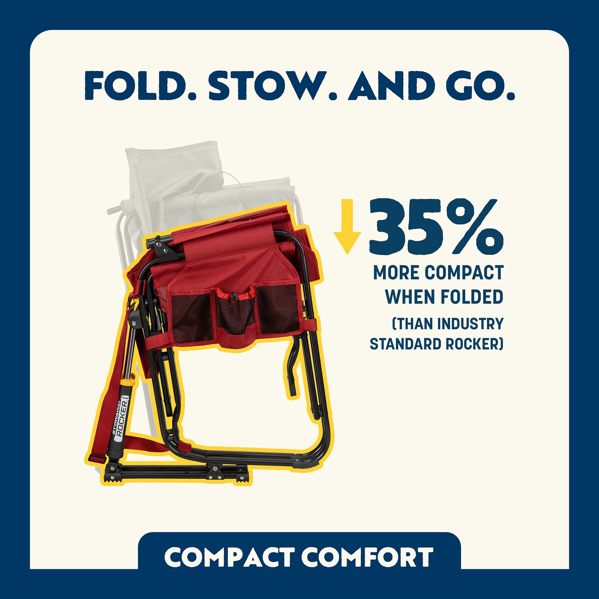 GCI Outdoor Stowaway Rocker product image