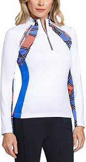 Tail Women's Paisley 1/4 Zip Golf Pullover product image