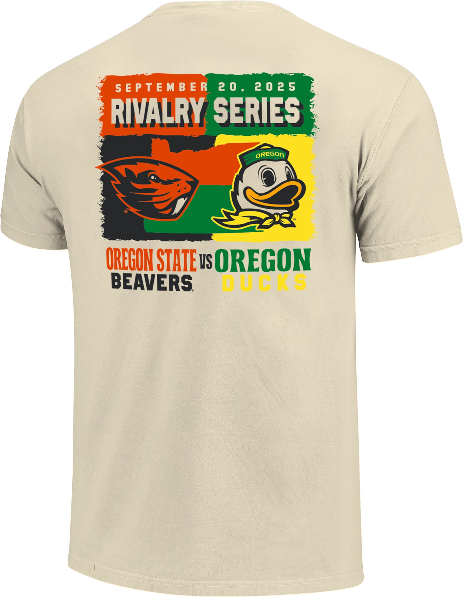 Image One Men's NCAA Ivory State War Rivalry Mascot T-Shirt product image