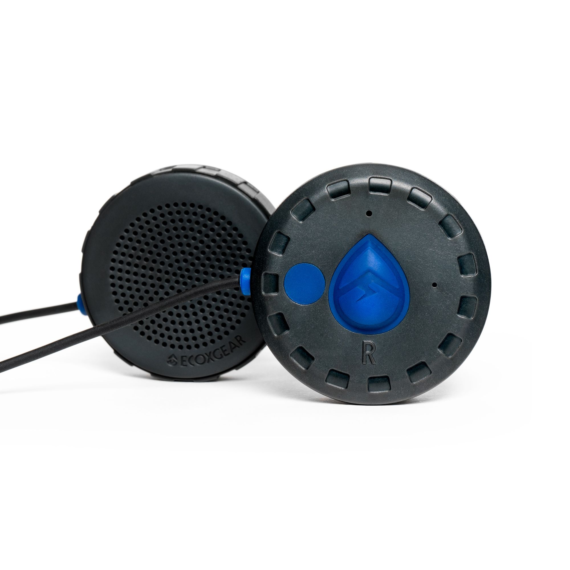 ECOXGEAR EcoPucks Bluetooth Helmet Audio Headphones product image