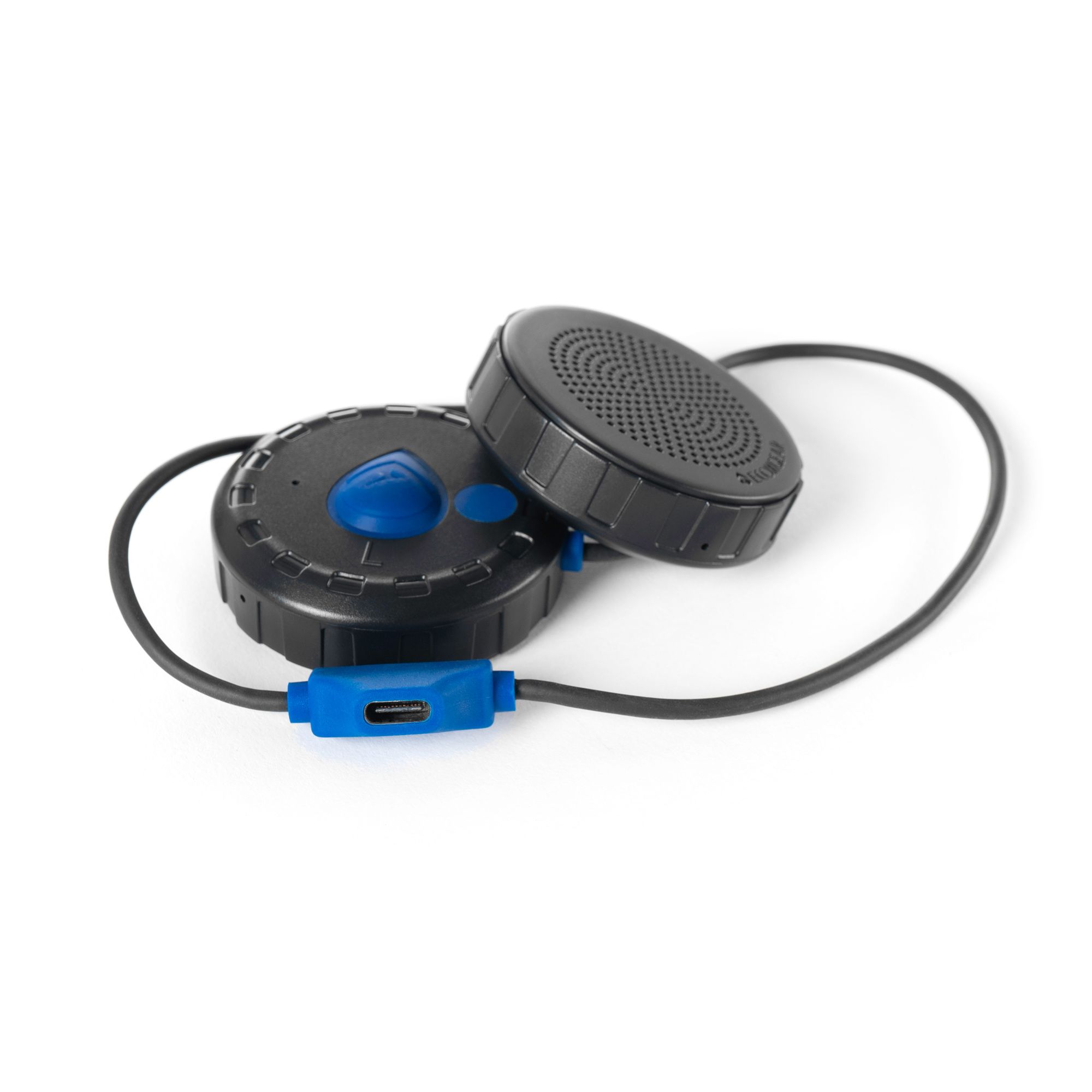ECOXGEAR EcoPucks Bluetooth Helmet Audio Headphones product image