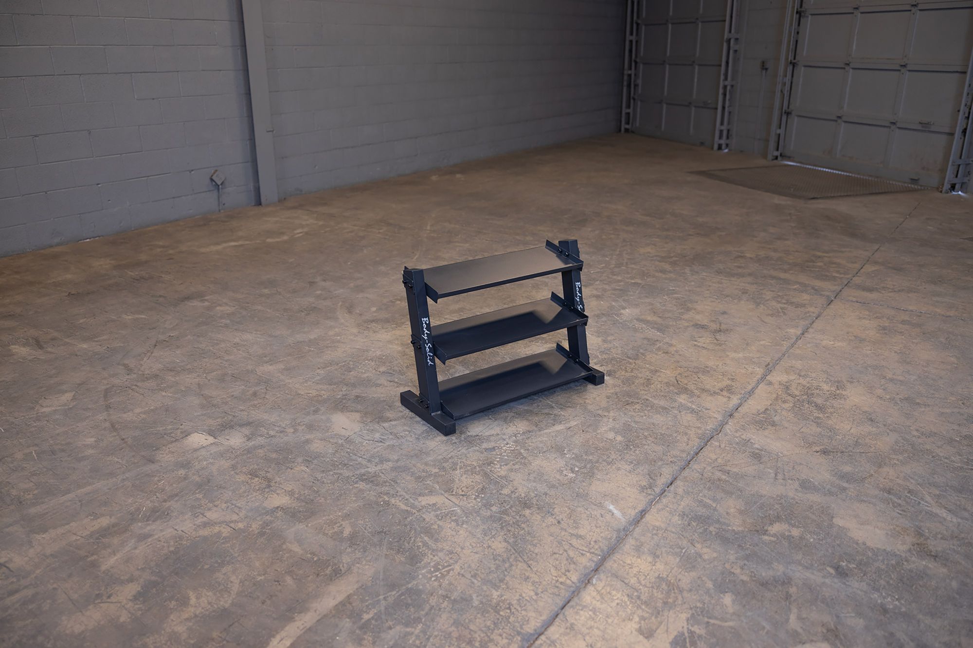 Body-Solid 3-Tier Vinyl/Neoprene Dumbbell Rack product image