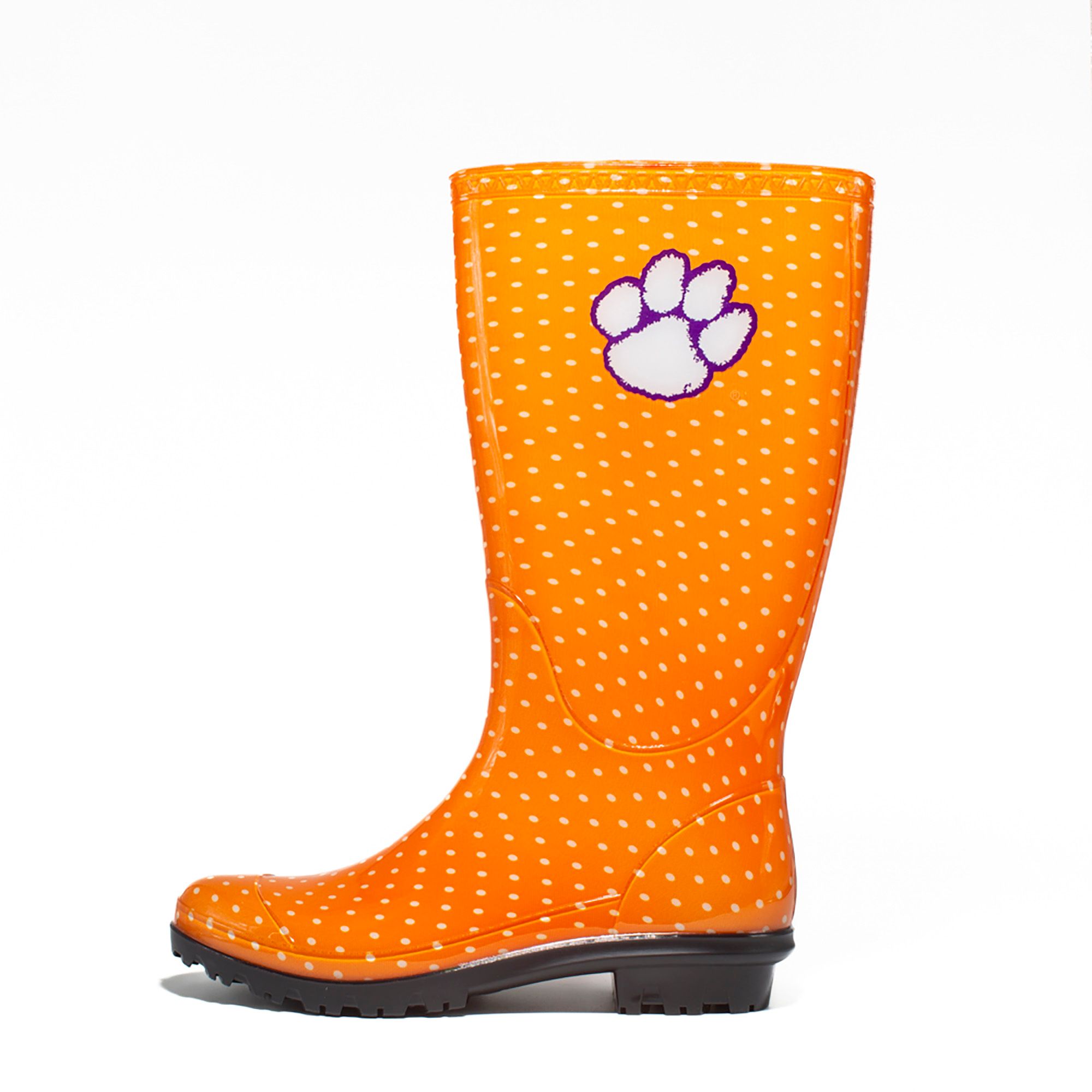 Gameday Boots Women's Clemson Tigers Orange Misty Rain Boots product image