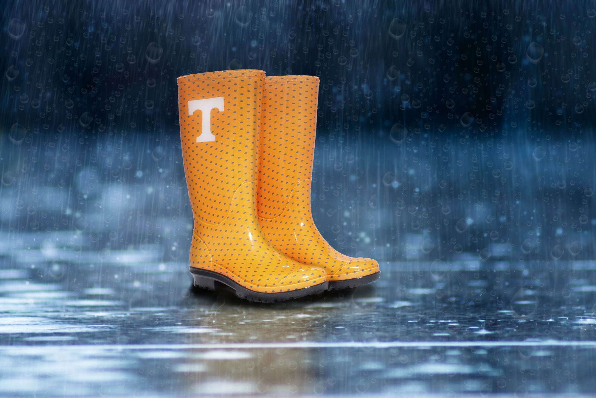 Gameday Boots Women's Tennessee Volunteers Orange Misty Rain Boots product image