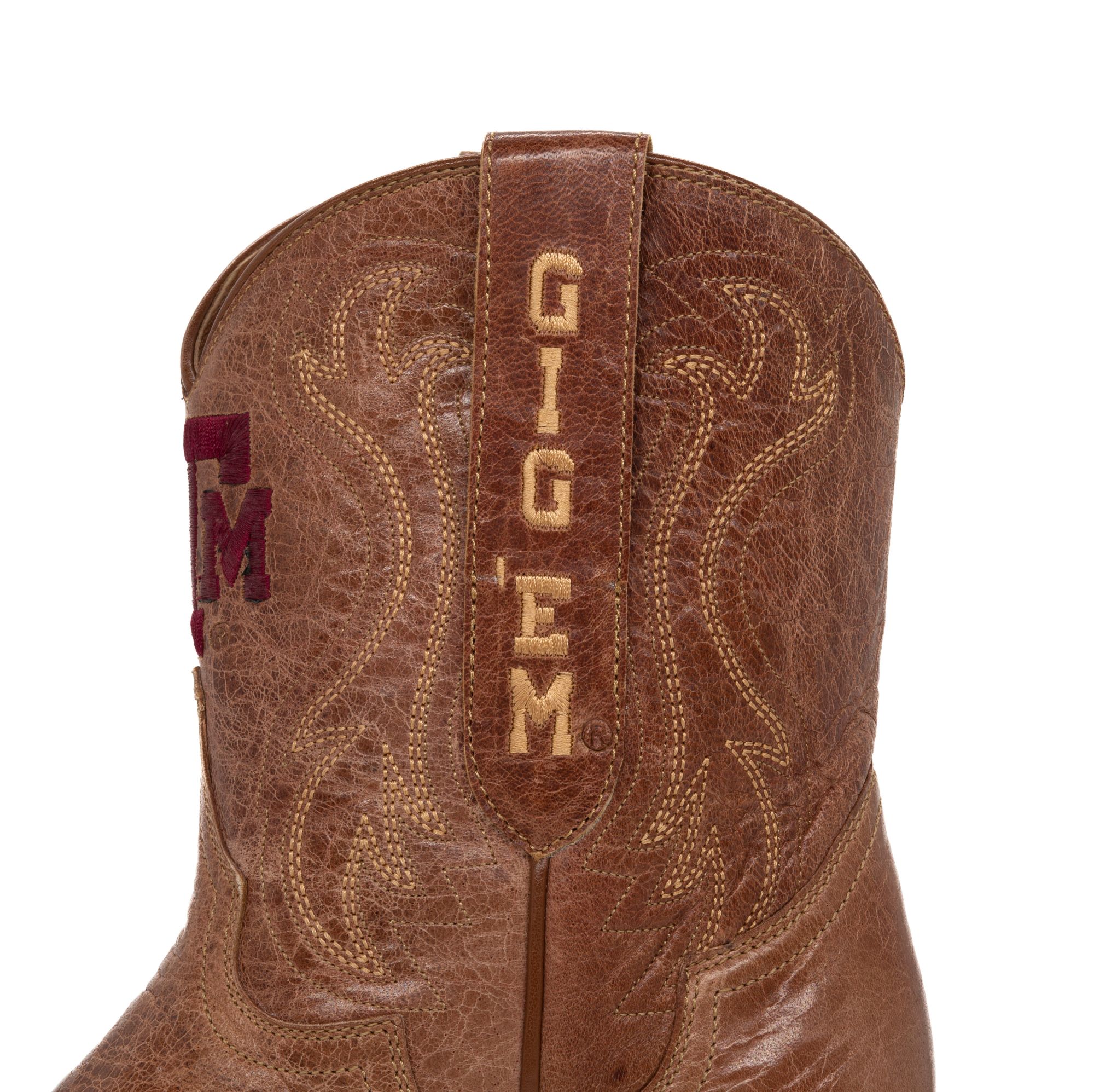Gameday Boots Women's Texas A&M Aggies Tan Sarah Shorty 8"Western Boots product image