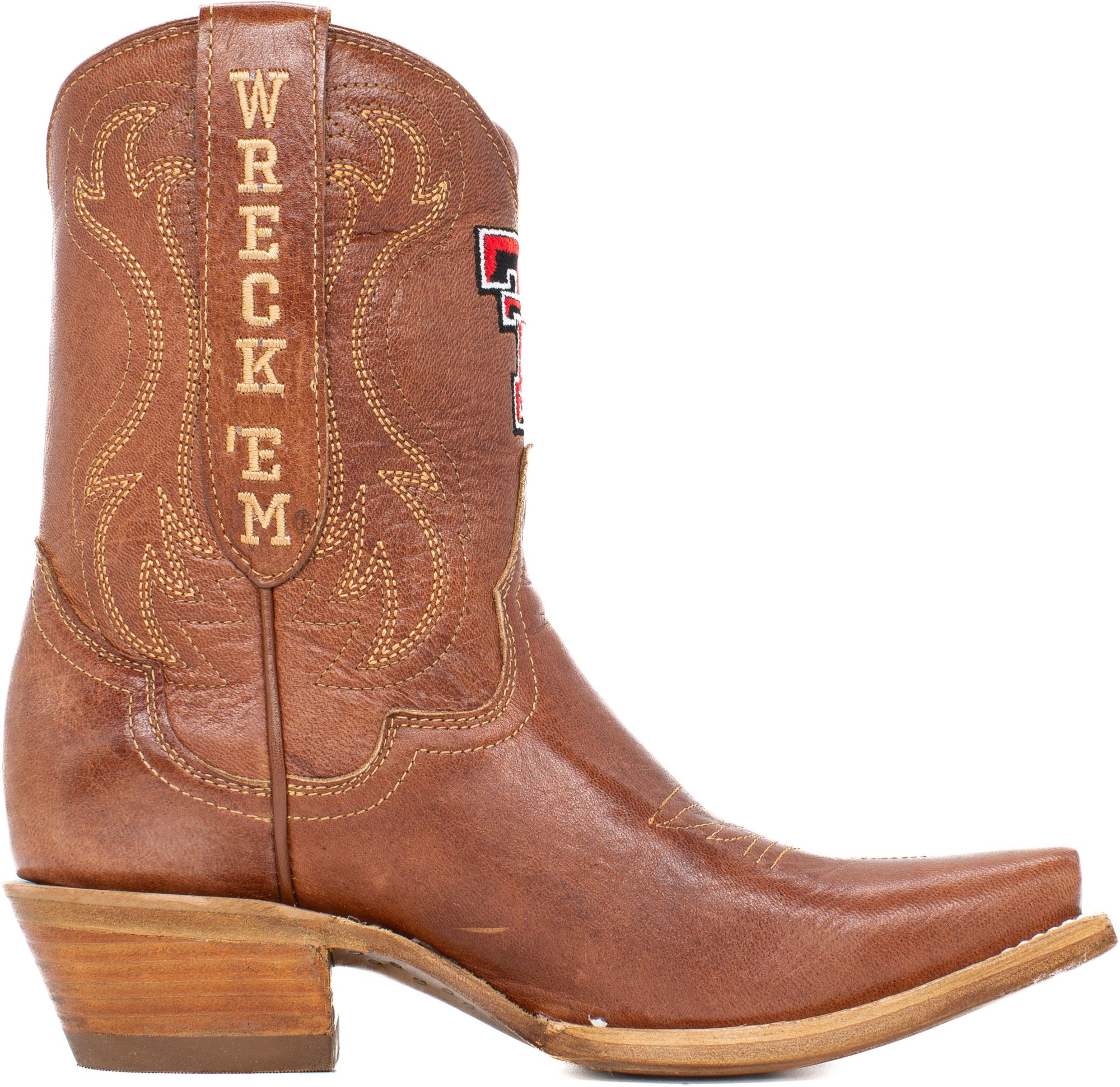 Gameday Boots Women's Texas Tech Red Raiders Tan Sarah Shorty 8"Western Boots product image