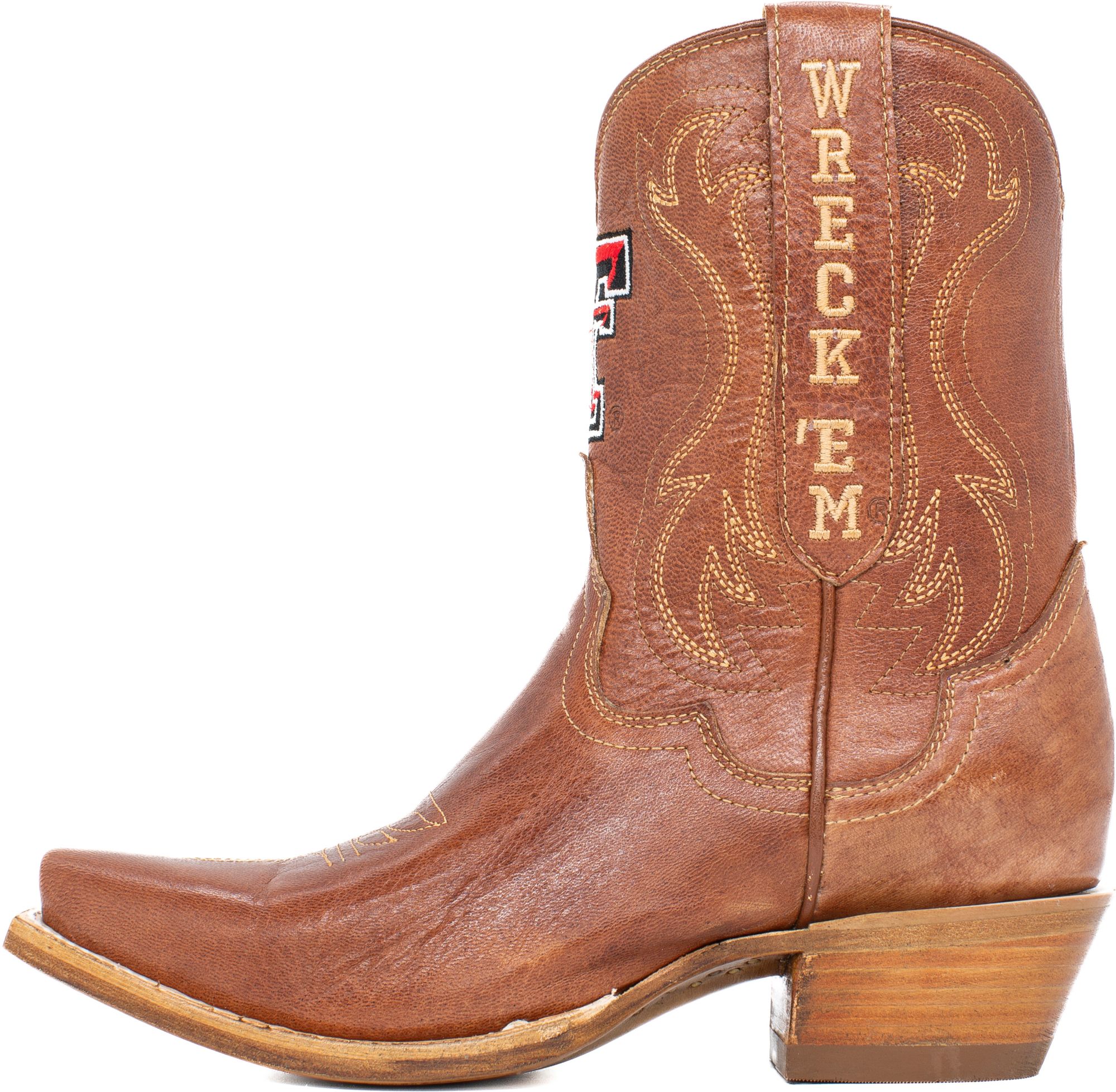 Gameday Boots Women's Texas Tech Red Raiders Tan Sarah Shorty 8"Western Boots product image