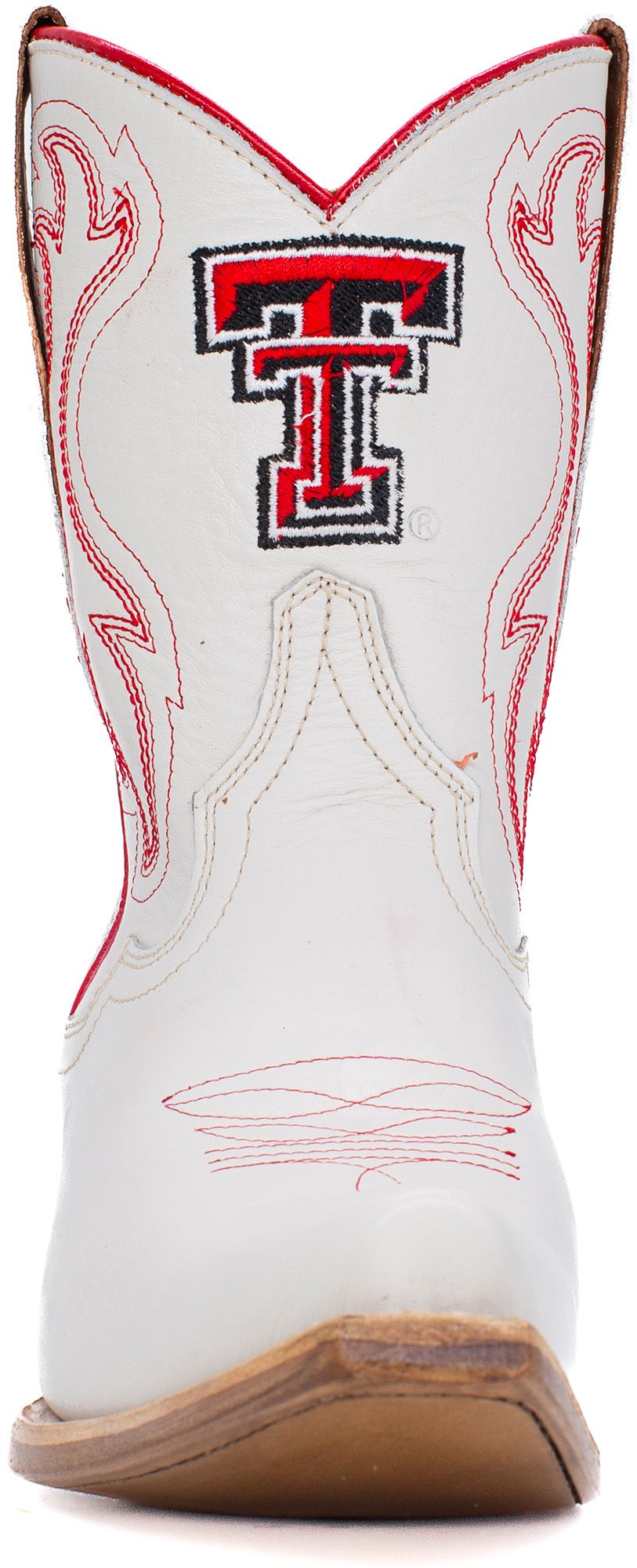 Gameday Boots Women's Texas Tech Red Raiders Ivory Sarah Shorty 8"Western Boots product image