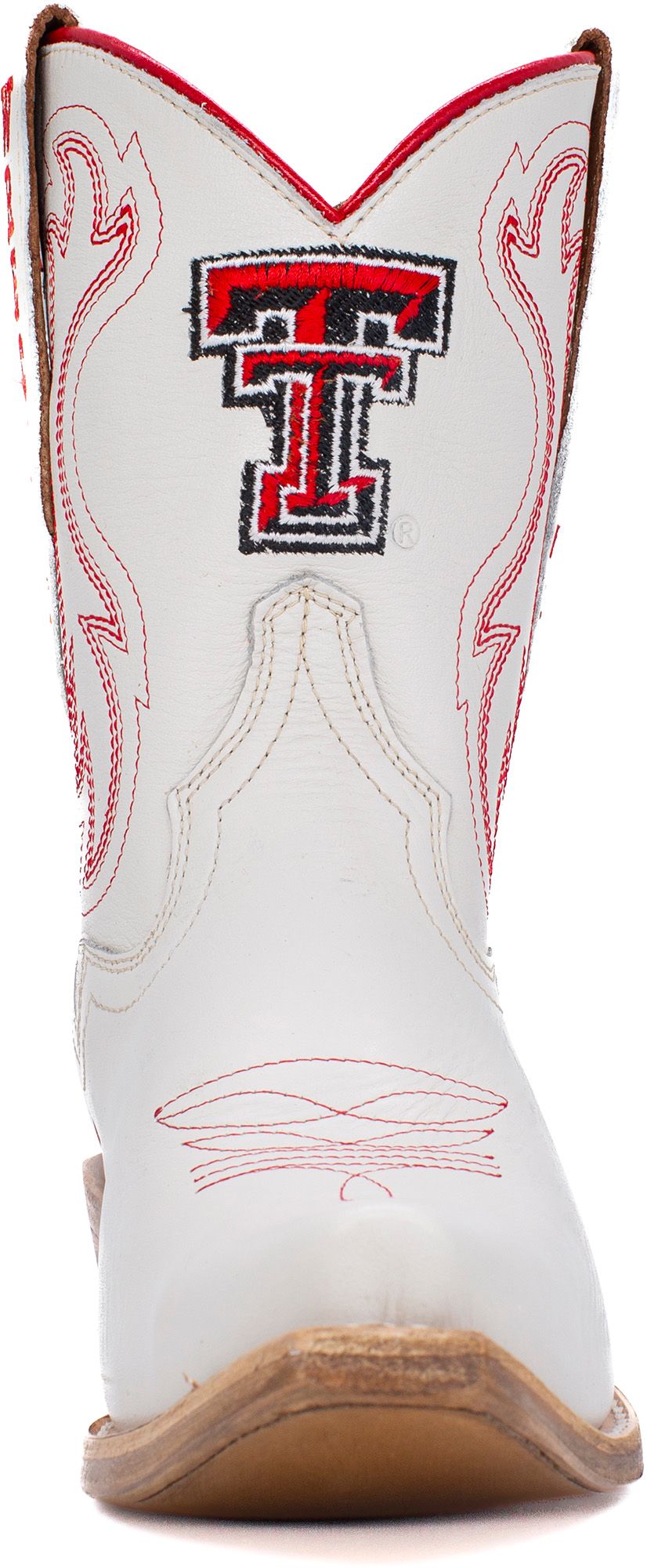 Gameday Boots Women's Texas Tech Red Raiders Ivory Sarah Shorty 8"Western Boots product image