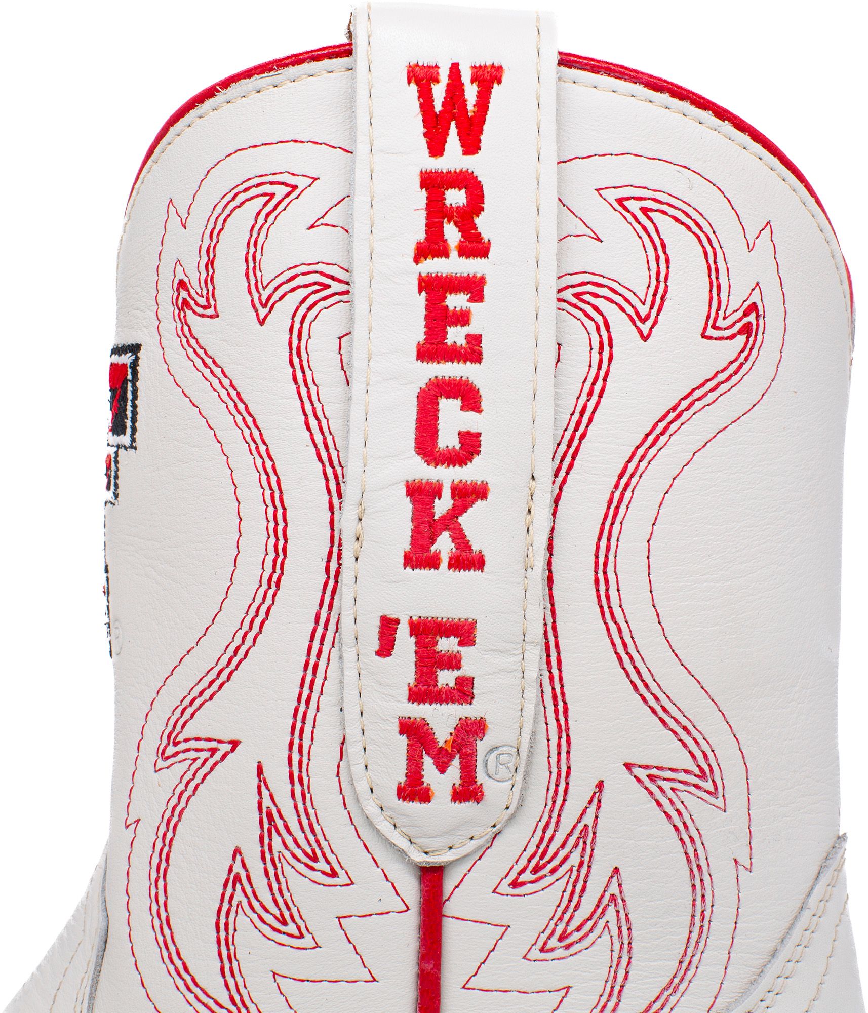 Gameday Boots Women's Texas Tech Red Raiders Ivory Sarah Shorty 8"Western Boots product image