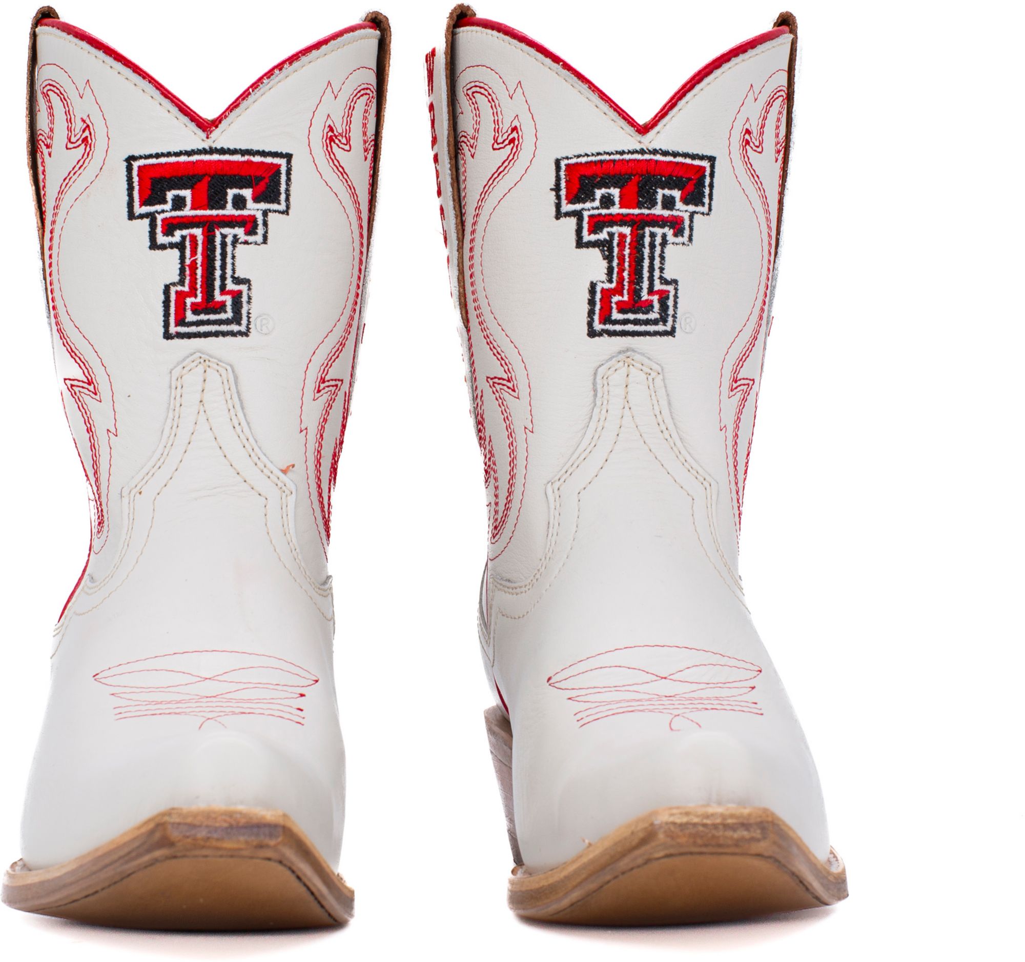 Gameday Boots Women's Texas Tech Red Raiders Ivory Sarah Shorty 8"Western Boots product image