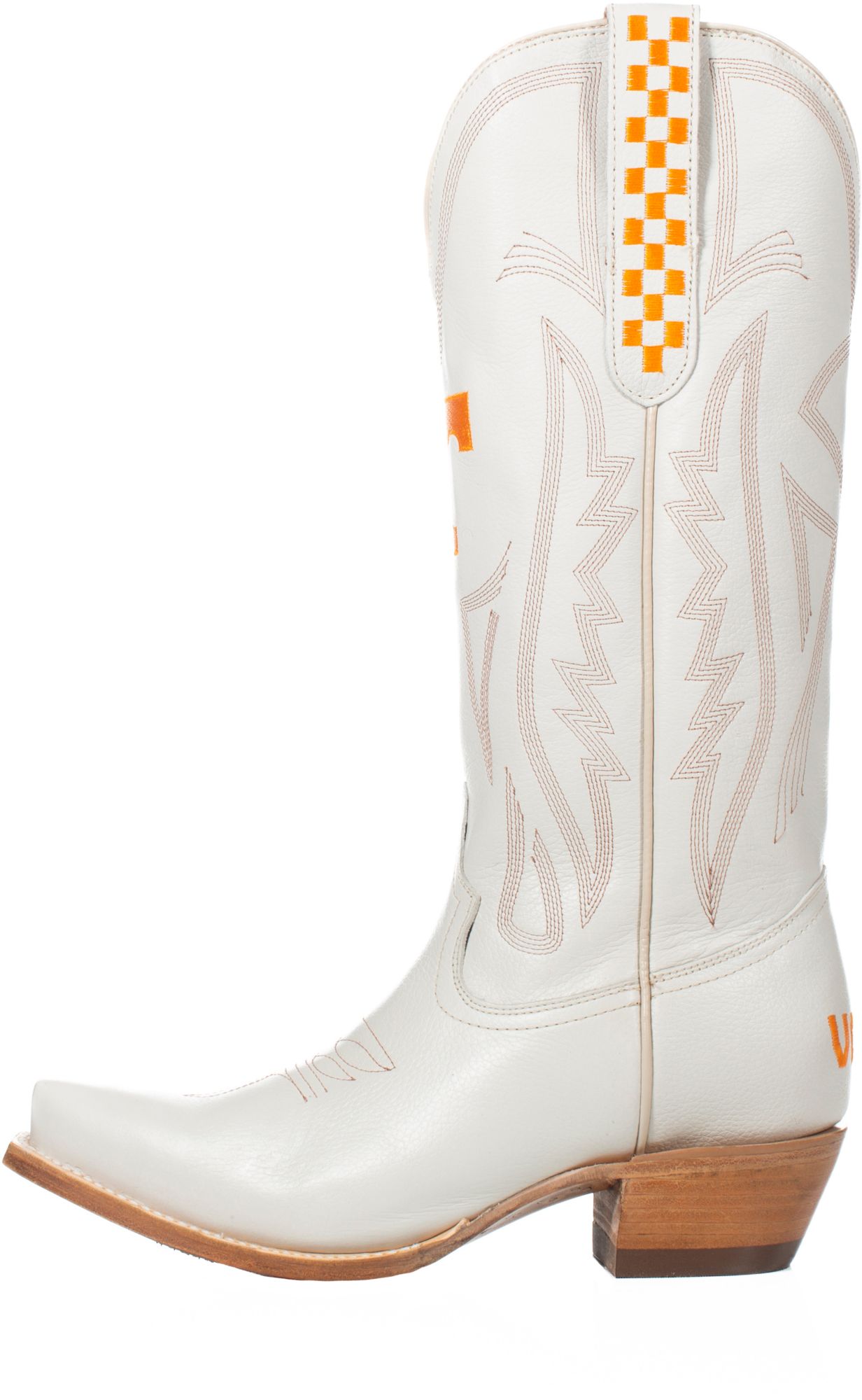 Gameday Boots Women's Tennessee Volunteers Ivory Tall Leather 14"Western Boots product image