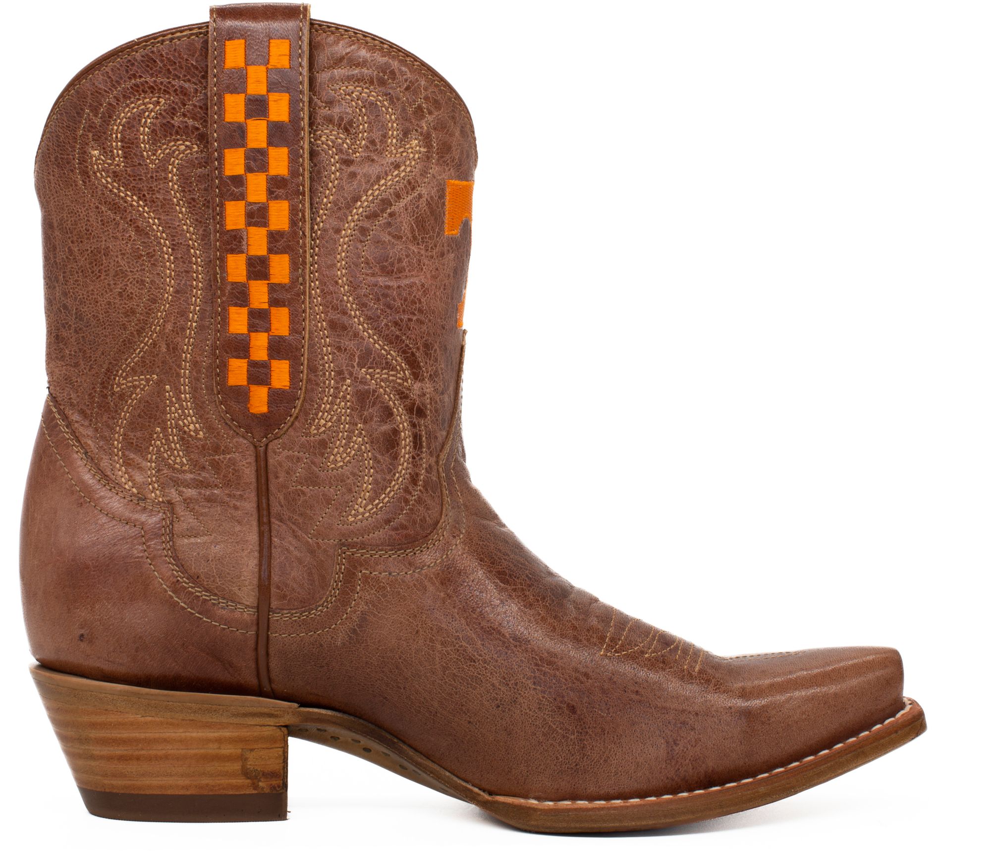 Gameday Boots Women's Tennessee Volunteers Tan Sarah Shorty 8"Western Boots product image