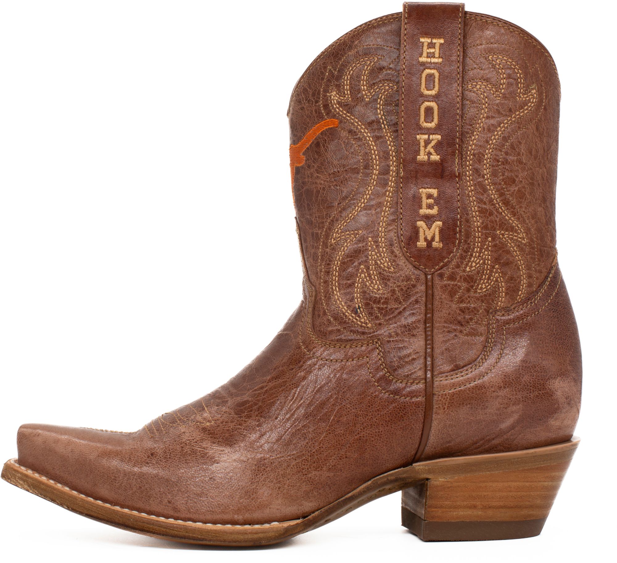 Gameday Boots Women's Texas Longhorns Ivory Sarah Shorty 8"Western Boots product image