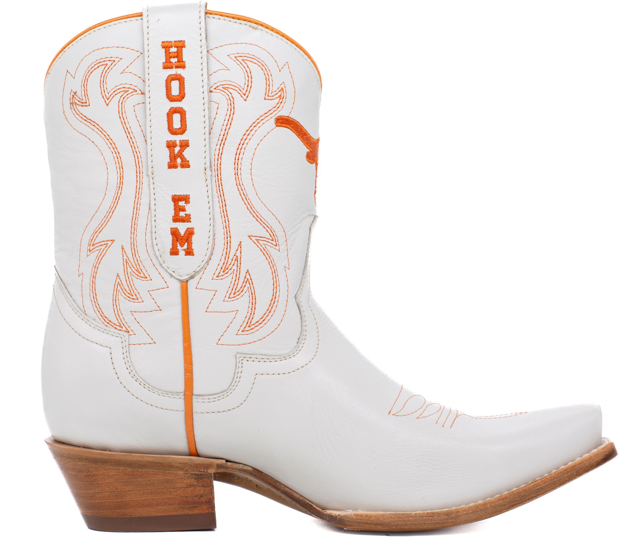 Gameday Boots Women's Texas Longhorns Ivory Sarah Shorty 8"Western Boots product image
