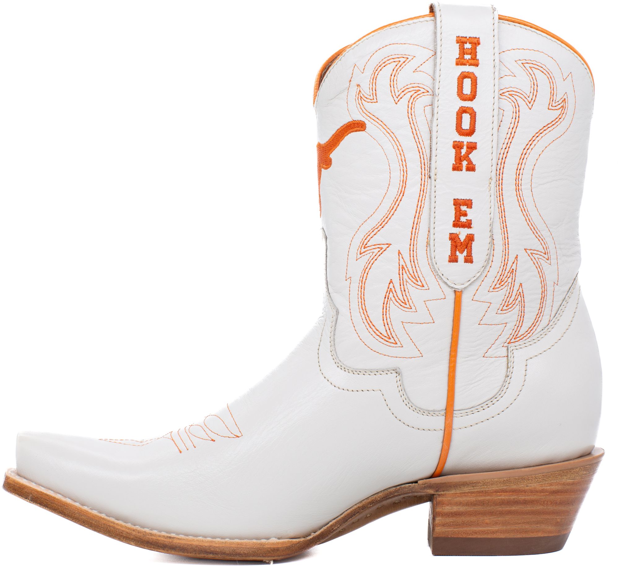 Gameday Boots Women's Texas Longhorns Ivory Sarah Shorty 8"Western Boots product image