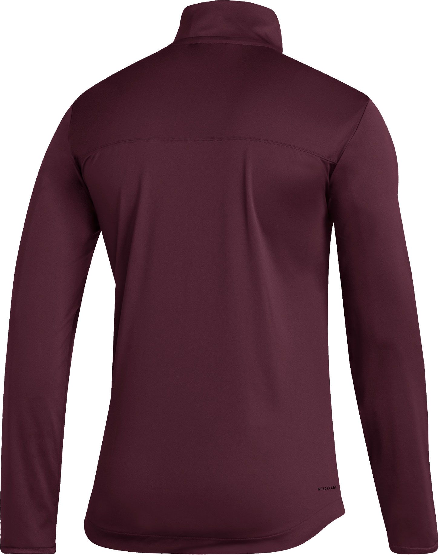 adidas Men's Texas A&M Aggies Maroon Under the Lights Sideline Quarter-Zip Shirt product image