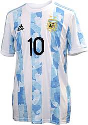 adidas Men's Argentina '21-'22 Lionel Messi #10 Home Replica ... adidas Men's Argentina '21-'22 Lionel Messi #10 Home Replica ...