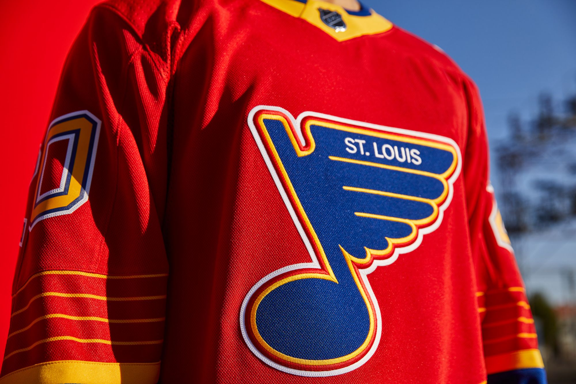 adidas Men's St. Louis Blues Ryan O'Reilly #90 Reverse Retro ADIZERO Premium Authentic Jersey product image