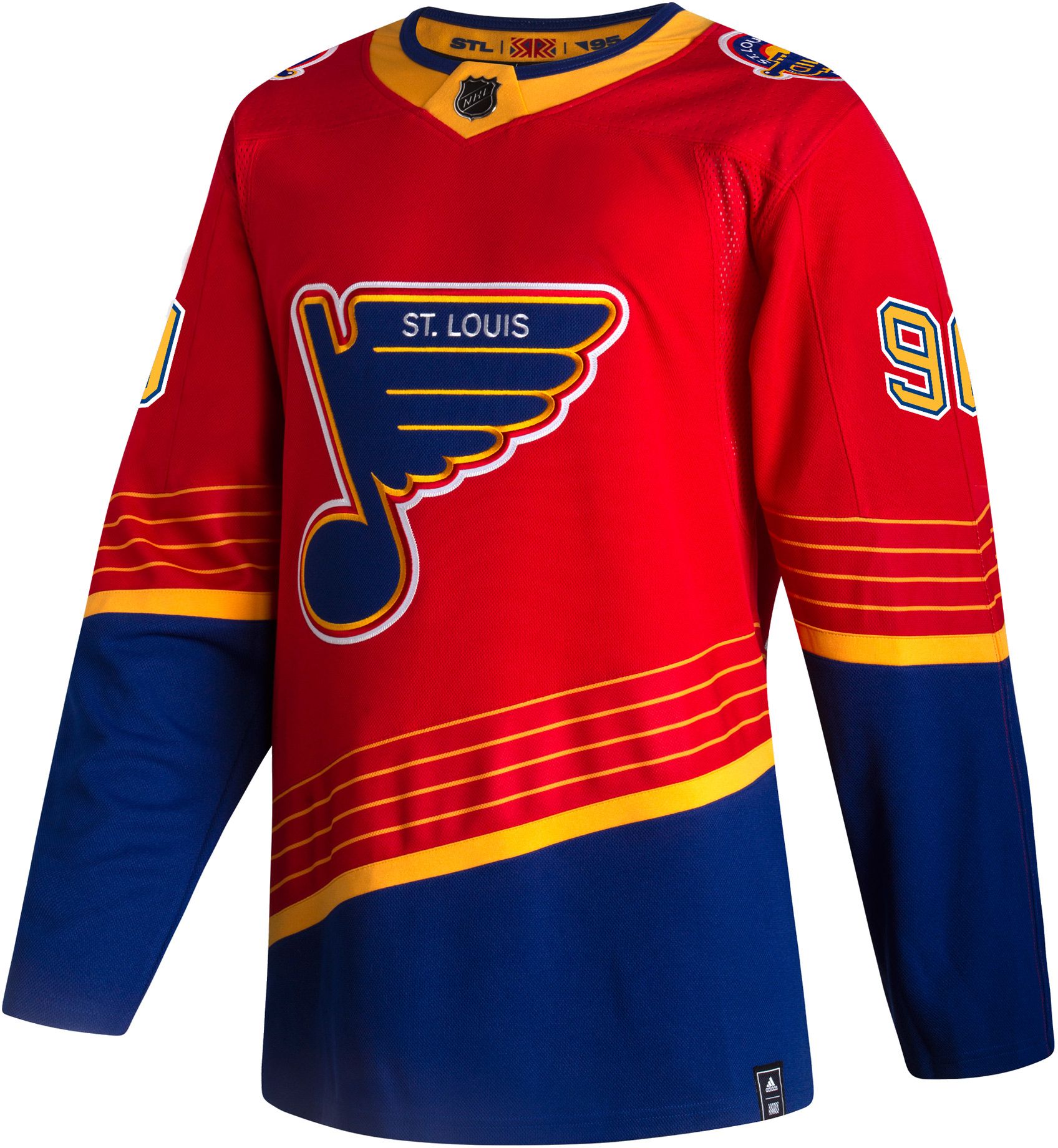 adidas Men's St. Louis Blues Ryan O'Reilly #90 Reverse Retro ADIZERO Premium Authentic Jersey product image