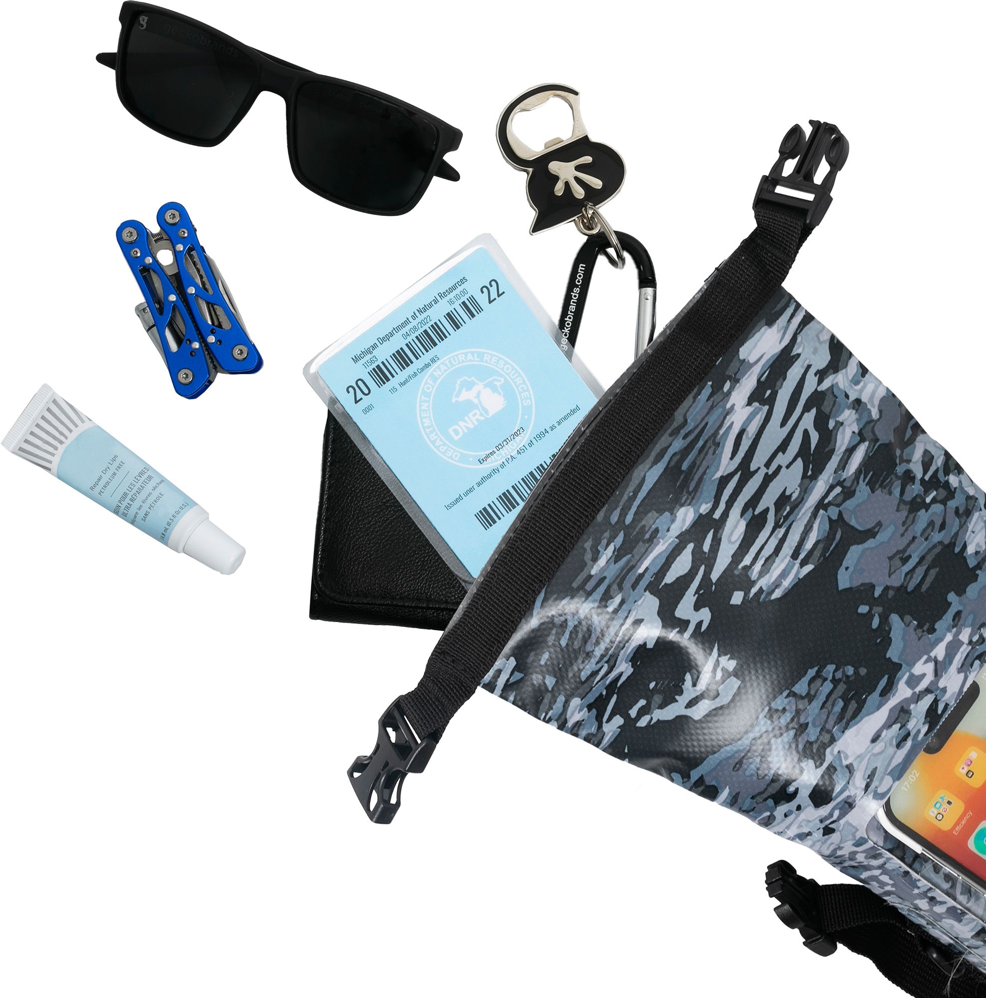 geckobrands Waterproof Phone Tote product image