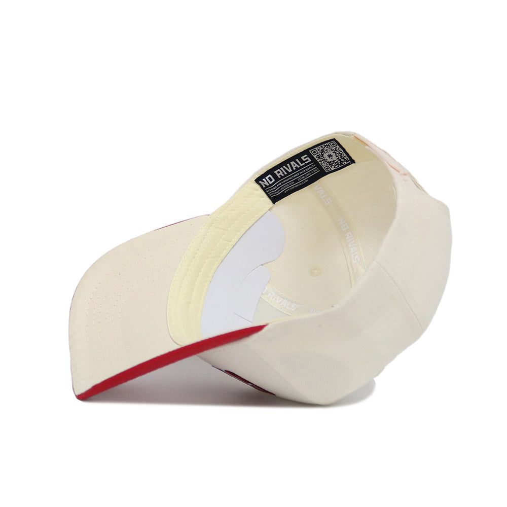 No Rivals Adult Georgia Bulldogs Red Retro Block Snapback product image