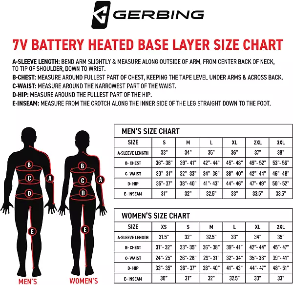 Gerbing 7V Women's Battery Heated Base Layer Pants