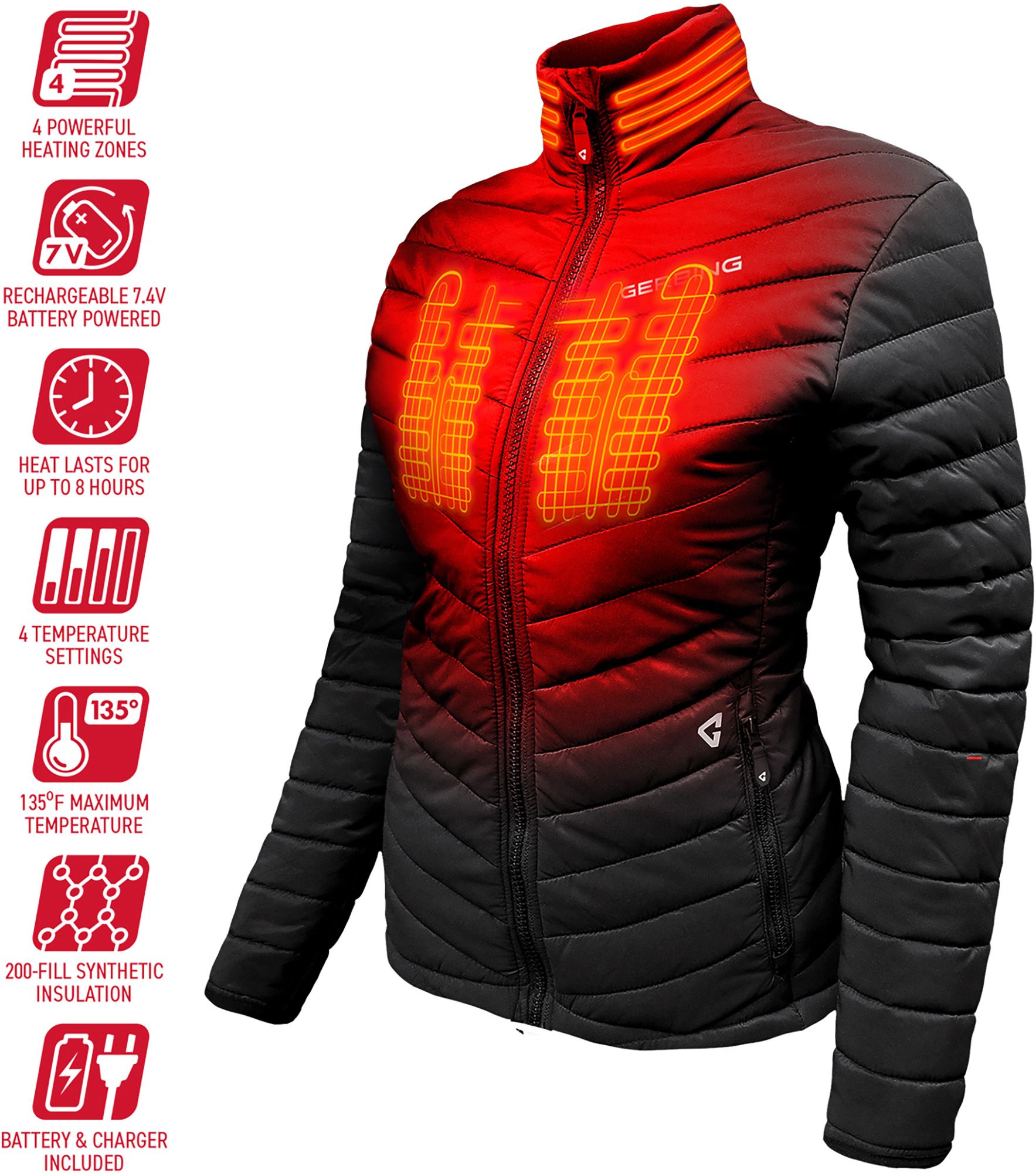 Gerbing Women's 7V Khione Puffer Heated Jacket 2.0 product image