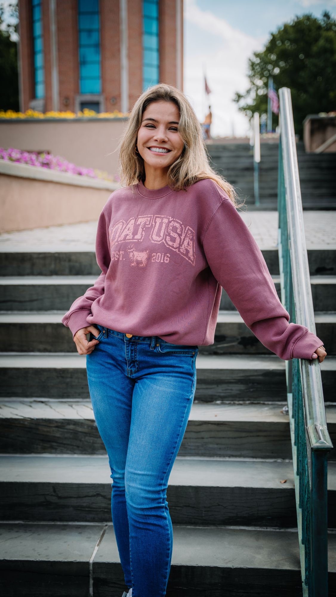 GOAT USA Youth Linden Crewneck Sweatshirt product image