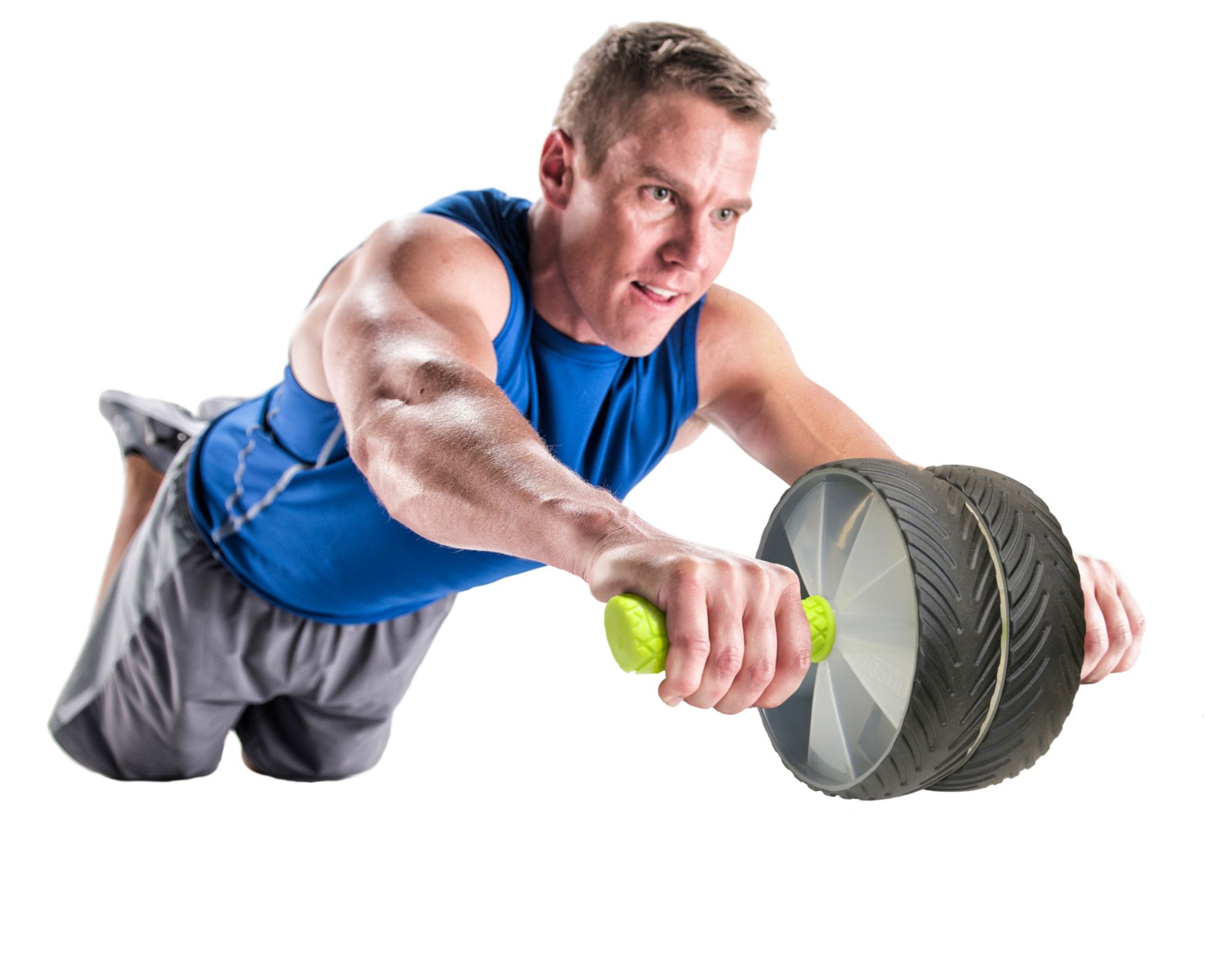 GoFit Deluxe Dual Ab Wheel product image