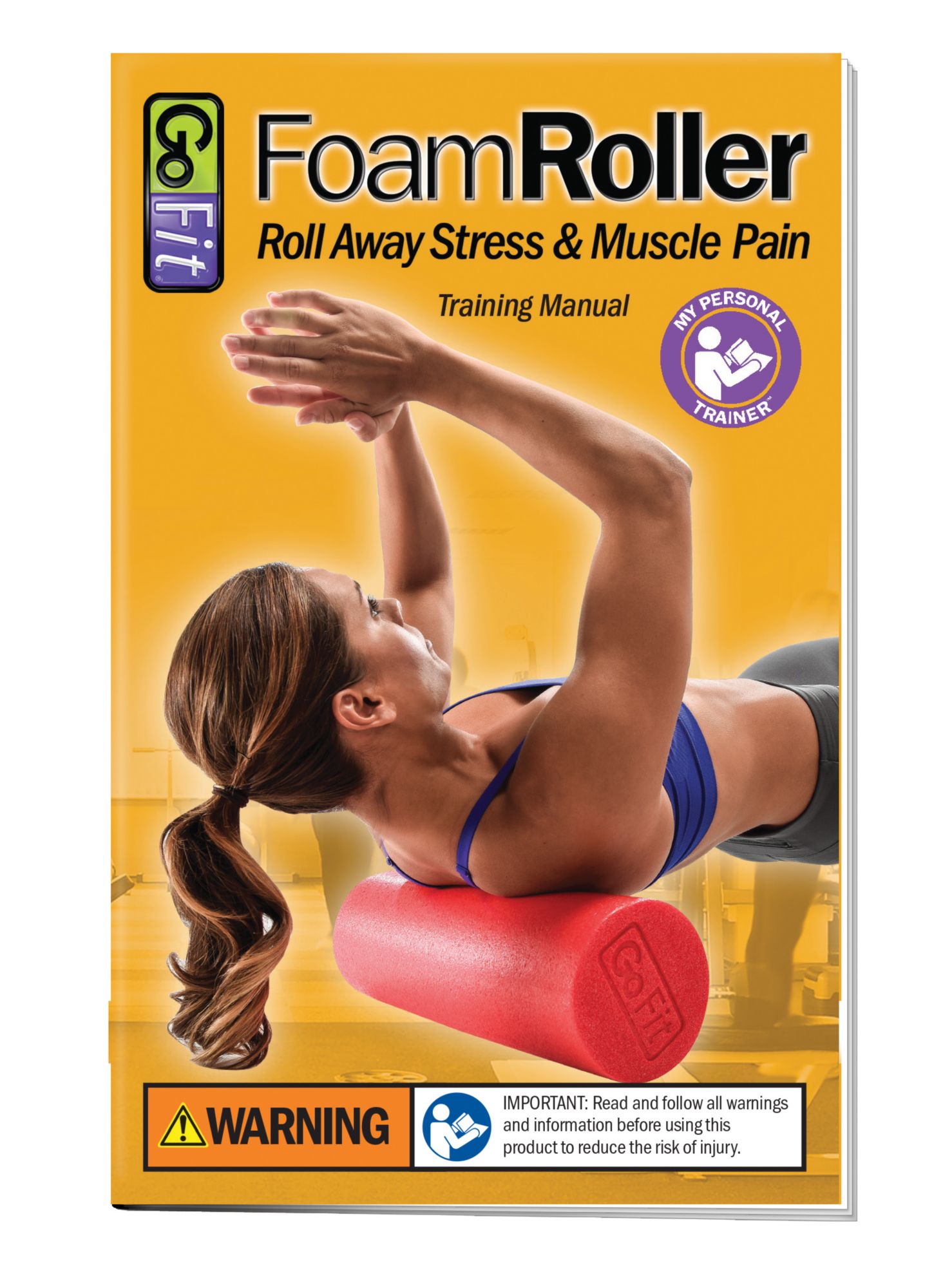 GoFit 24" x 6" Foam Roller product image
