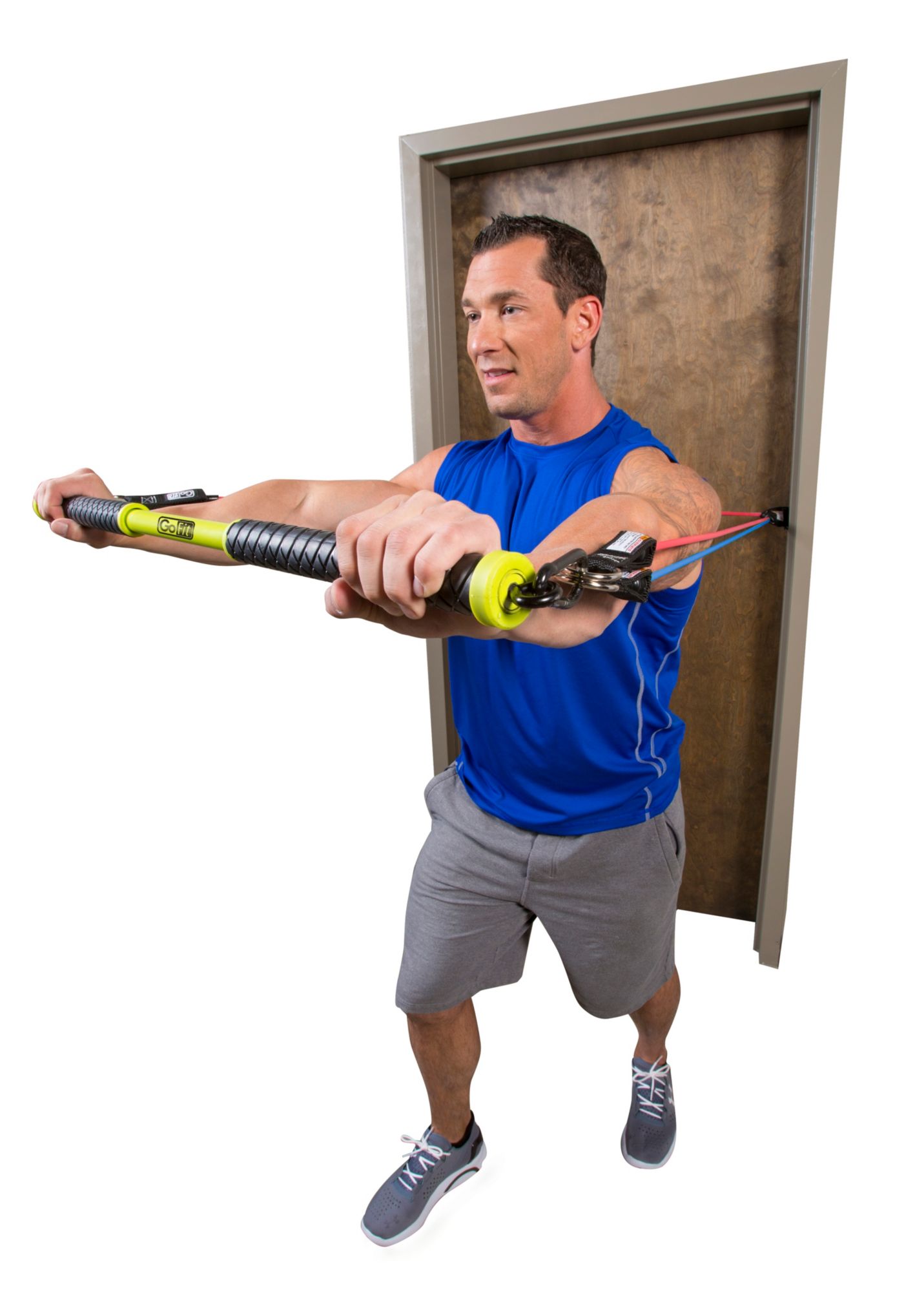 GoFit Resist-a-Bar Gym Kit product image