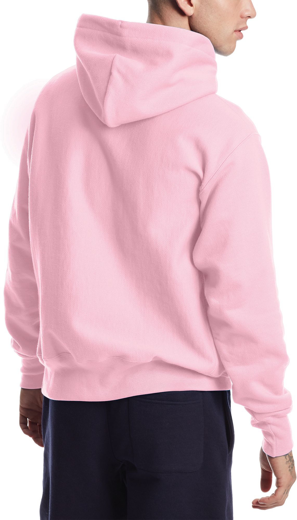 champion hoodie pink men