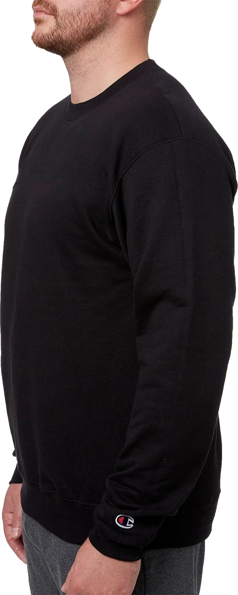 Champion Men's Stitched Script Fleece Crew Pullover product image