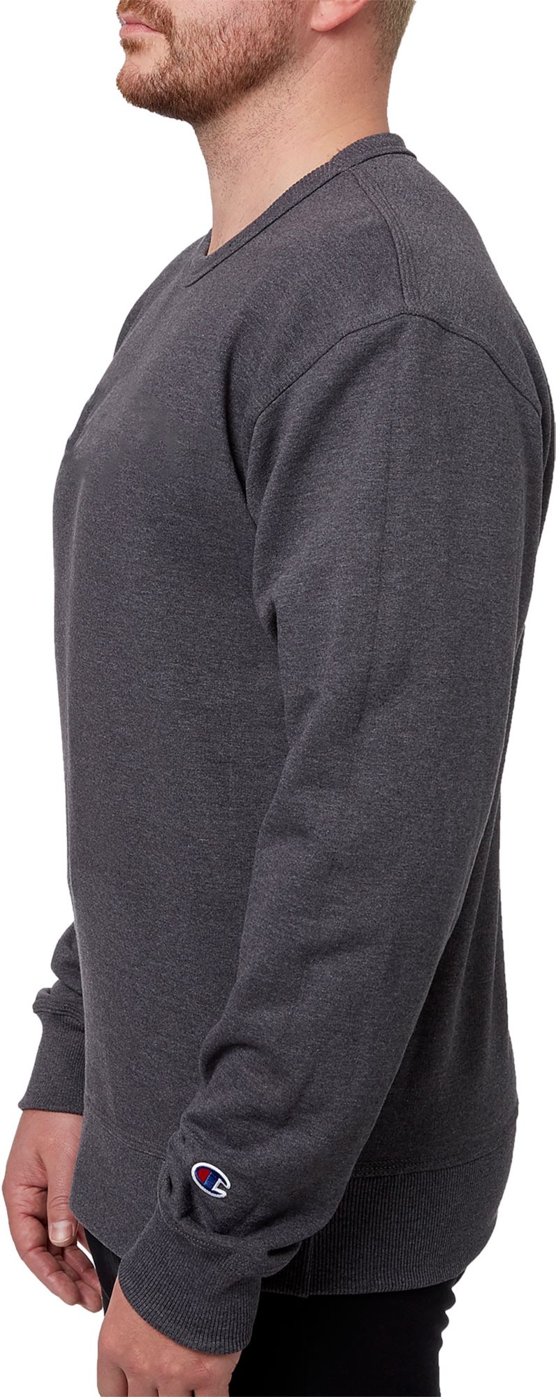 Champion Men's Stitched Script Fleece Crew Pullover product image