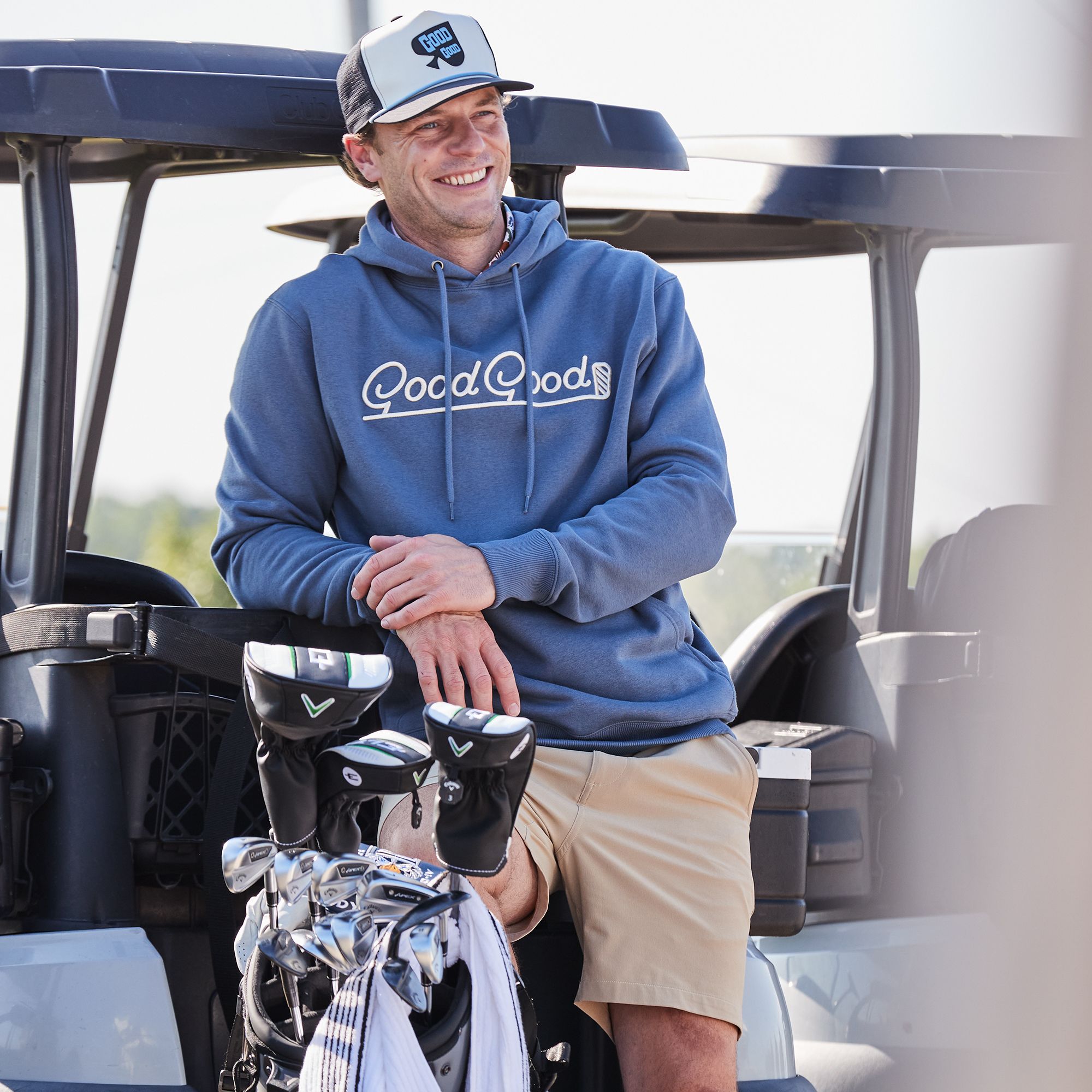 Good Good Golf Men's Fleece Golf Hoodie product image