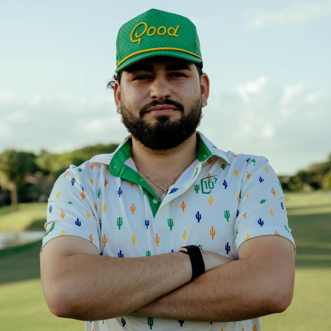 Good Good Golf Men's Cactus Verde Golf Hat product image