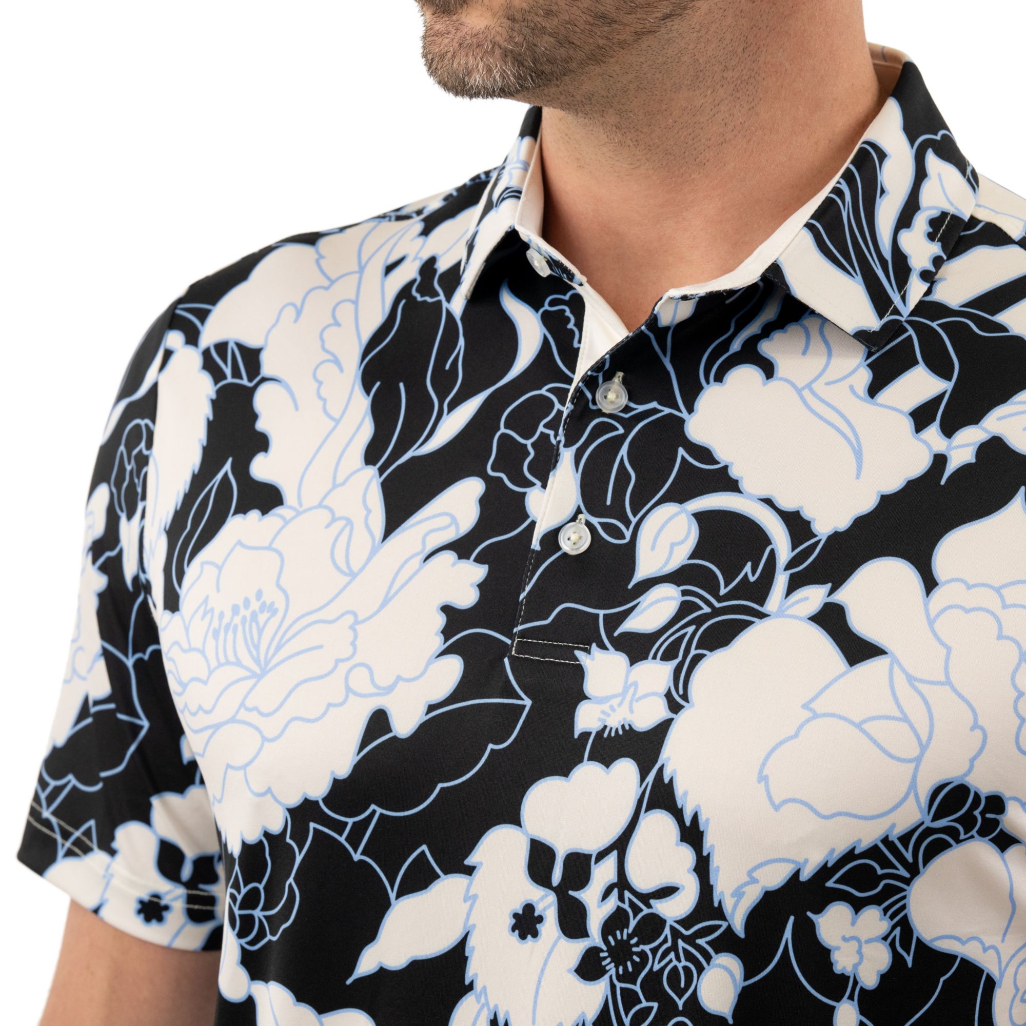Good Good Golf Men's Pivot Petal Golf Polo product image