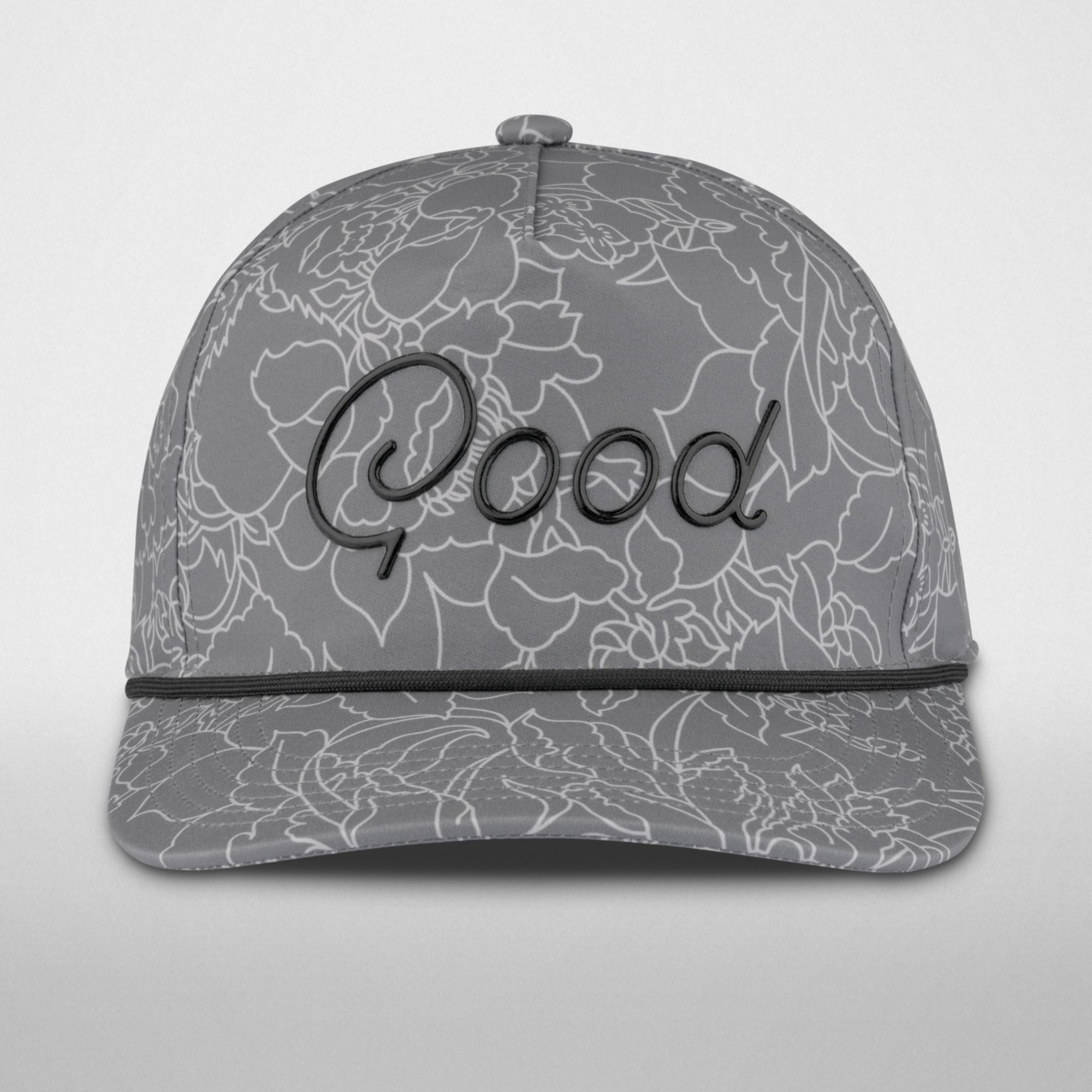 Good Good Golf Adult Grey Gloss Golf Rope Hat product image