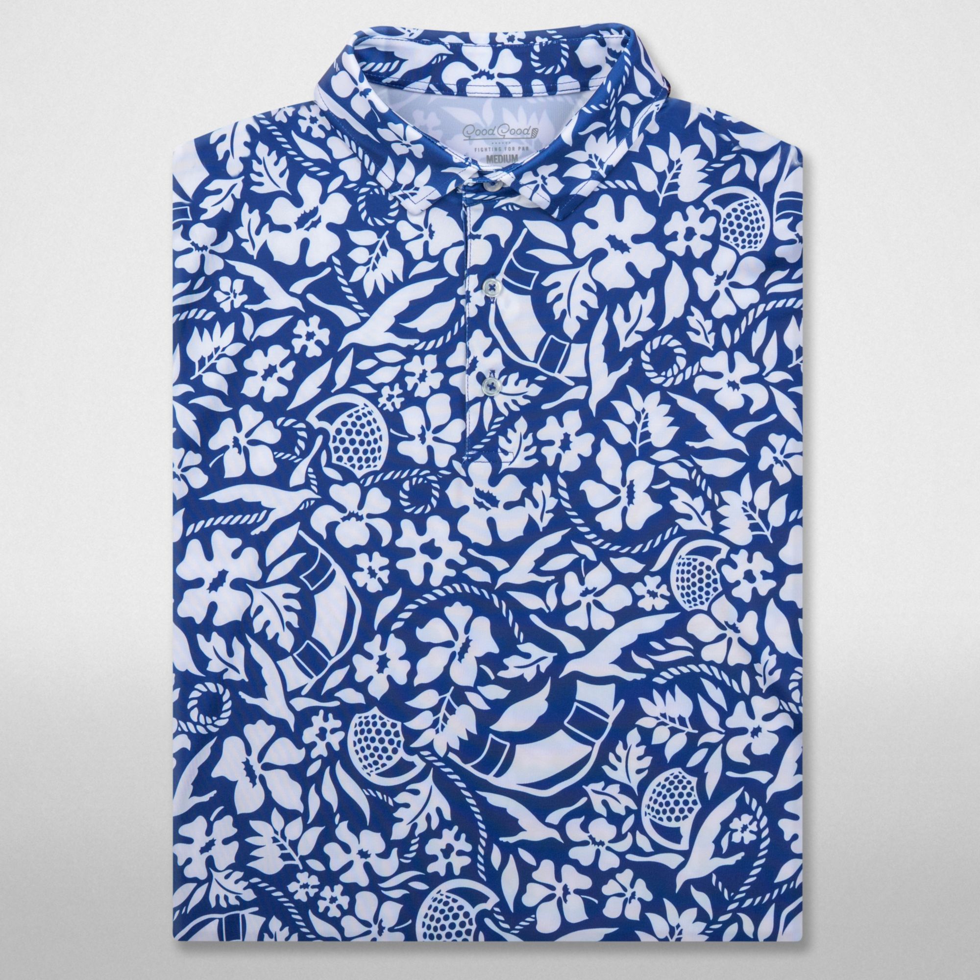 Good Good Golf Men's All Aboard Golf Polo product image