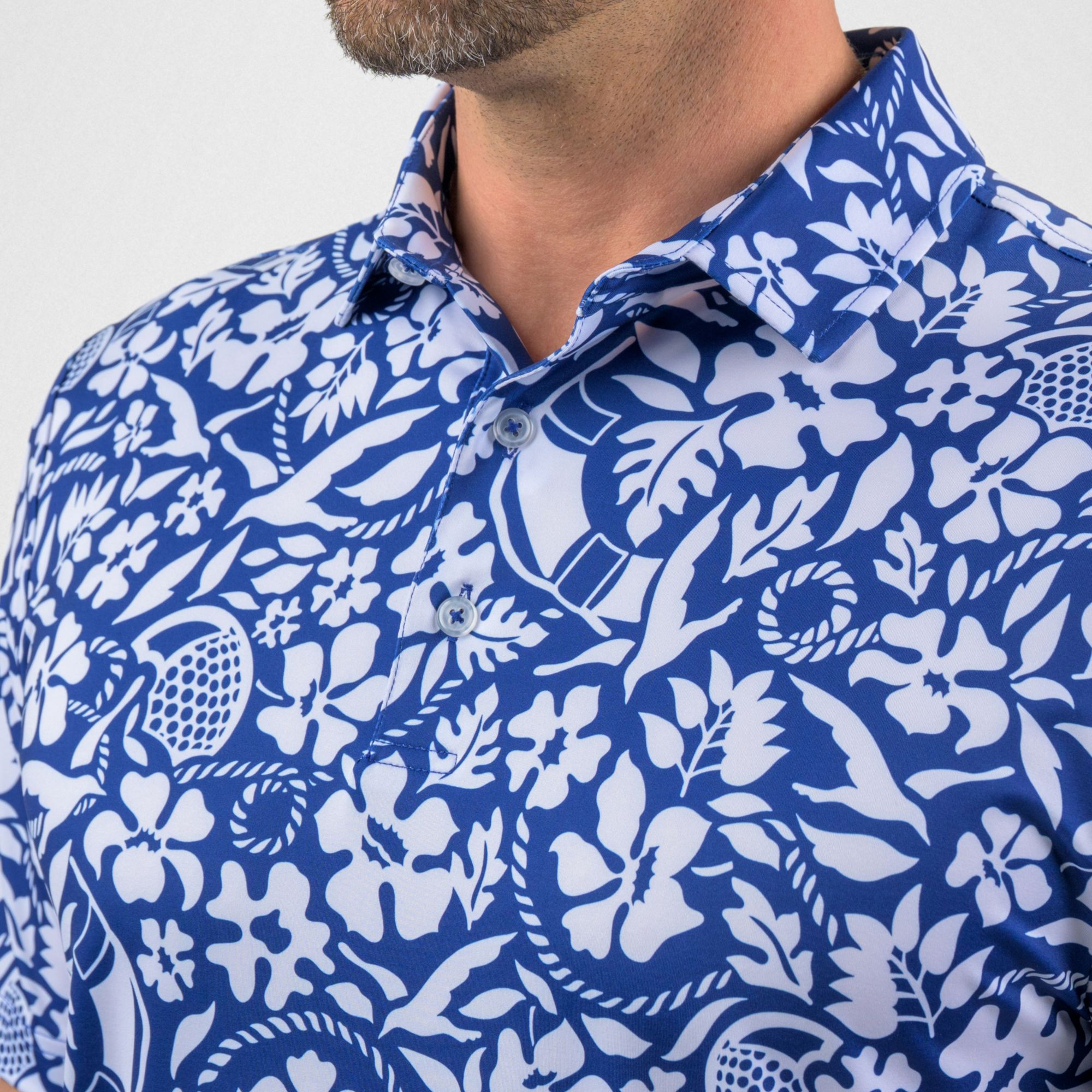 Good Good Golf Men's All Aboard Golf Polo product image