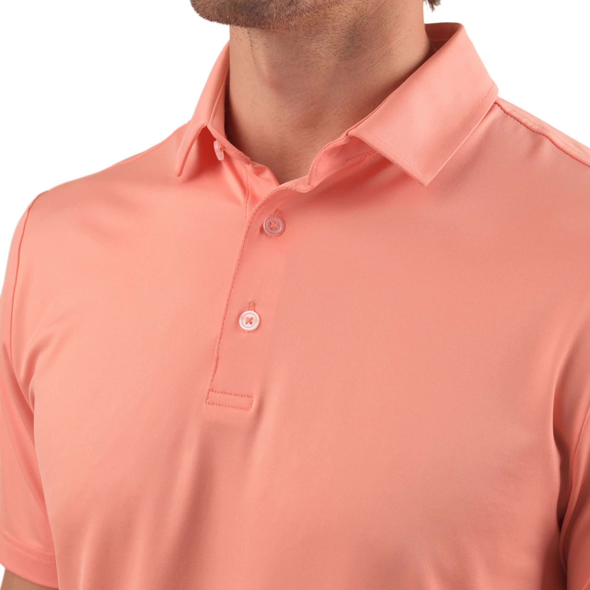Good Good Golf Men's Just Peachy Polo product image