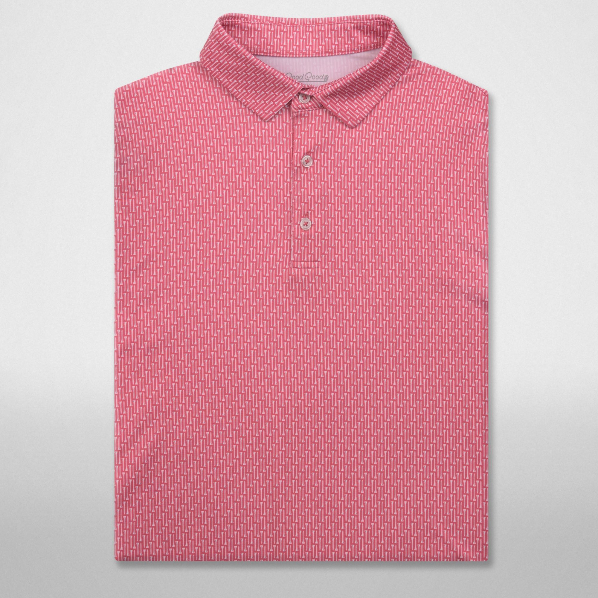 Good Good Golf Men's Port of Pink Golf Polo product image