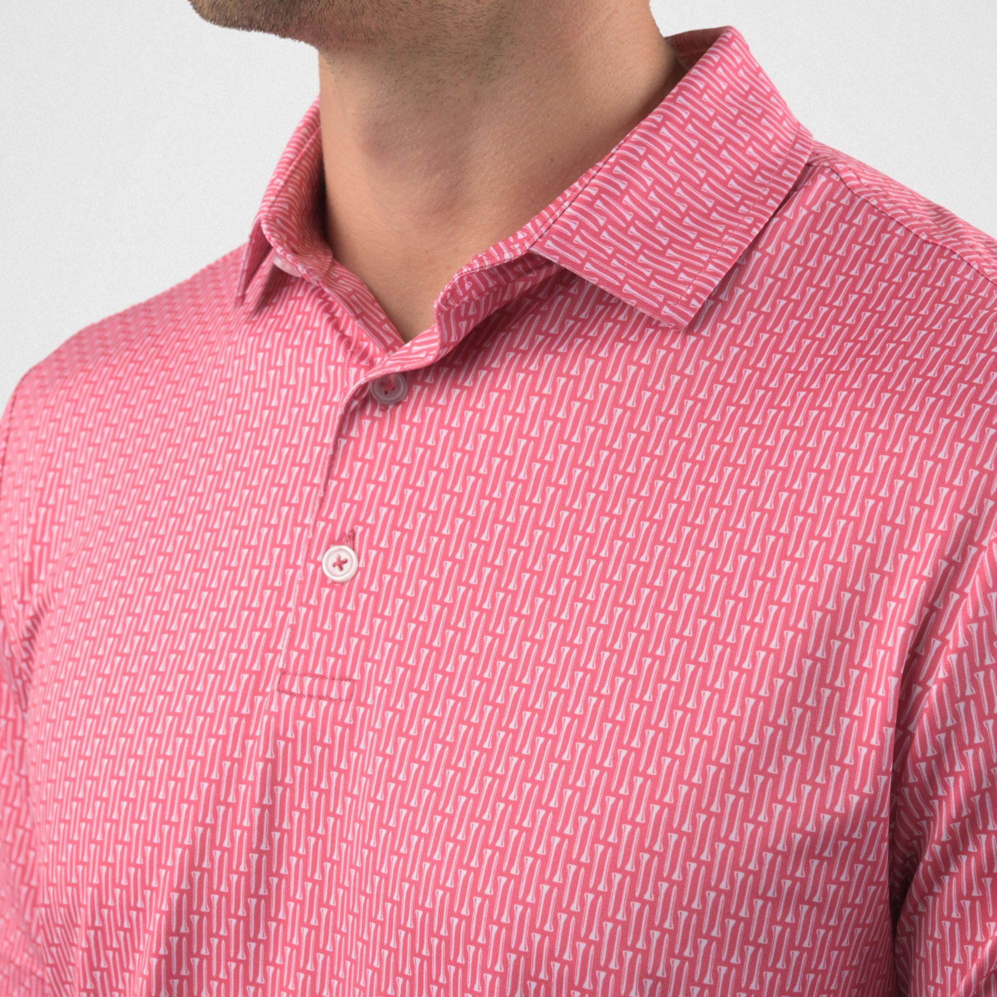 Good Good Golf Men's Port of Pink Golf Polo product image