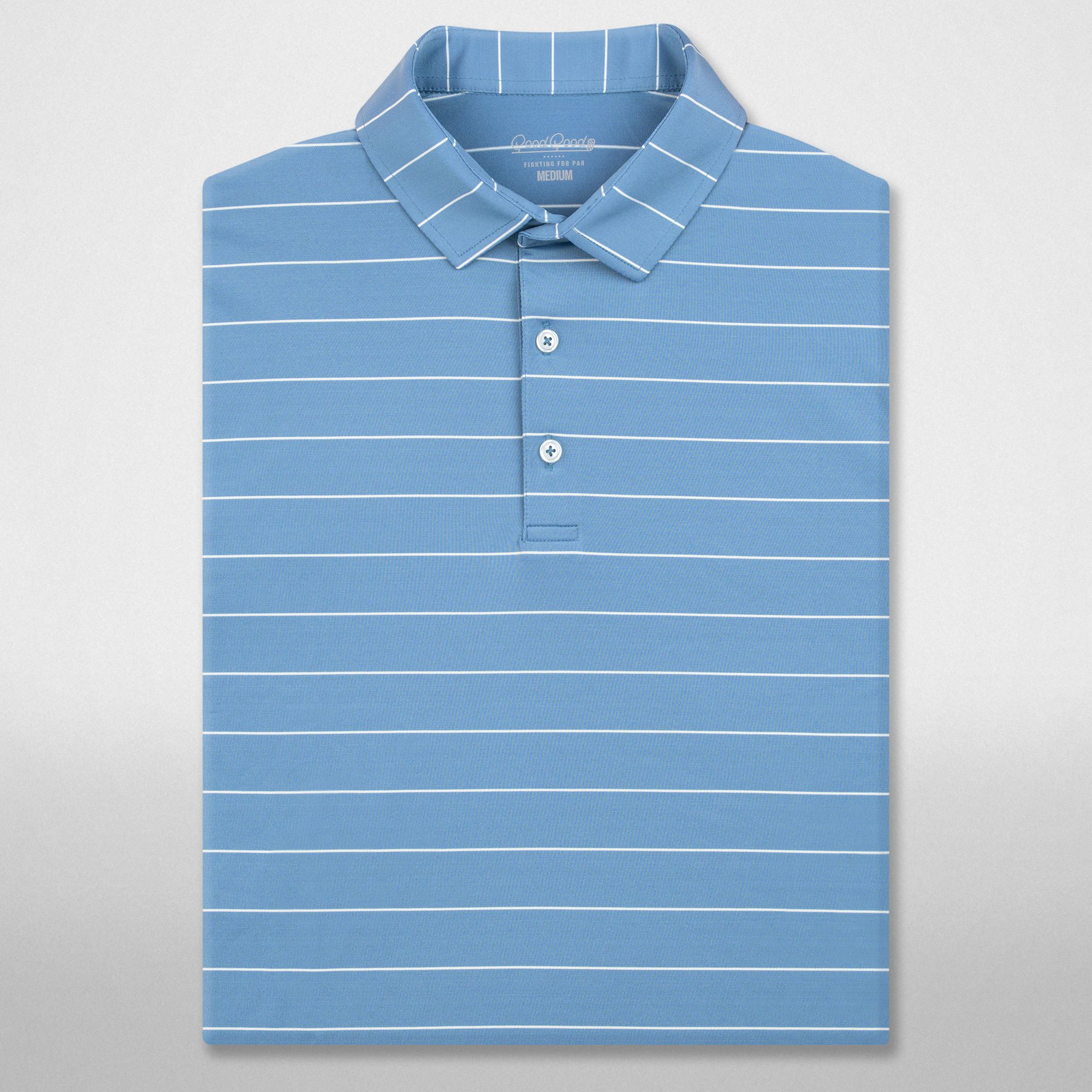 Good Good Golf Men's Lakeside Stripe Golf Polo product image