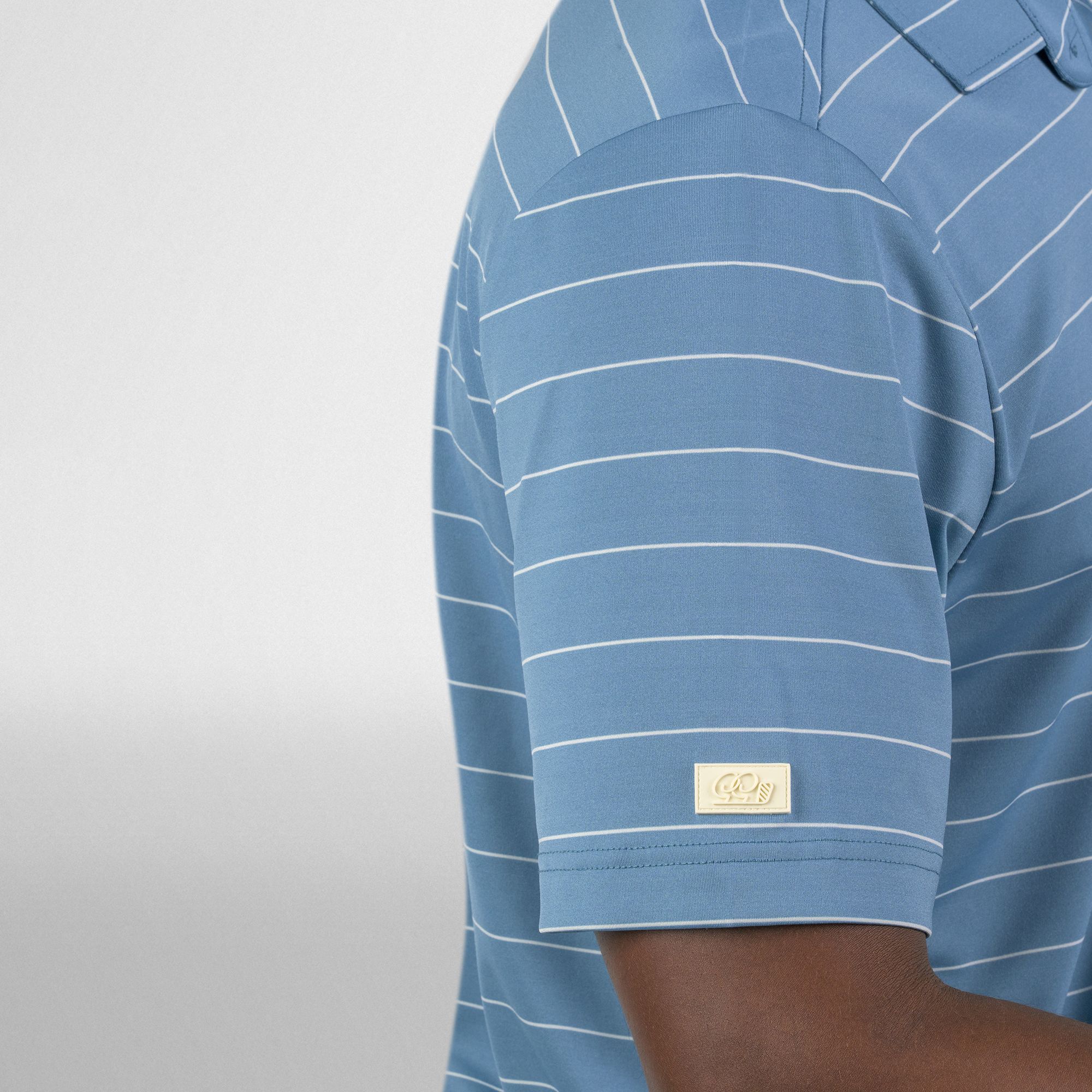 Good Good Golf Men's Lakeside Stripe Golf Polo product image