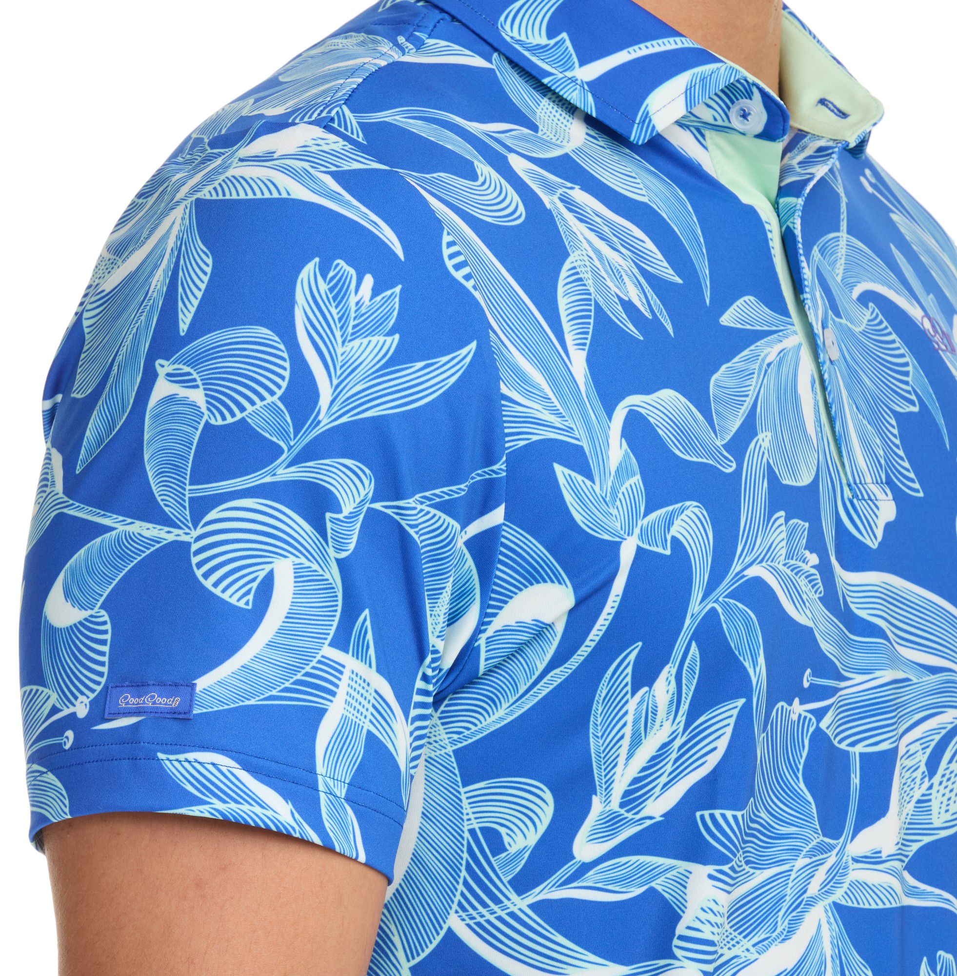 Good Good Golf Men's Lush Leaves Polo product image