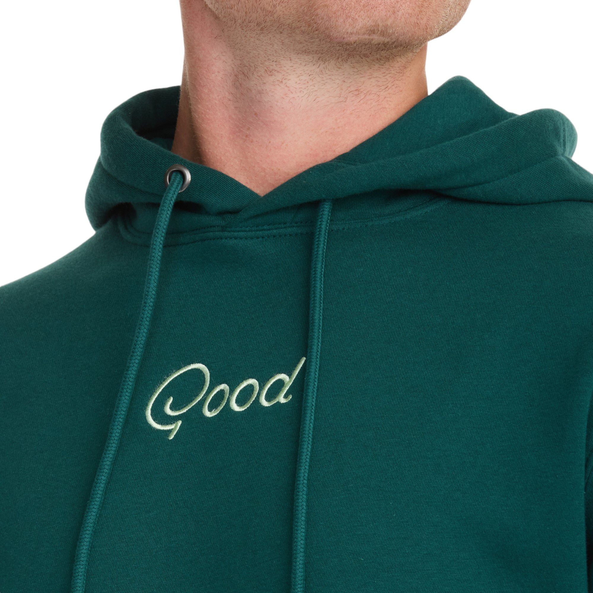 Good Good Golf Men's Ivy Green Fleece Hoodie product image