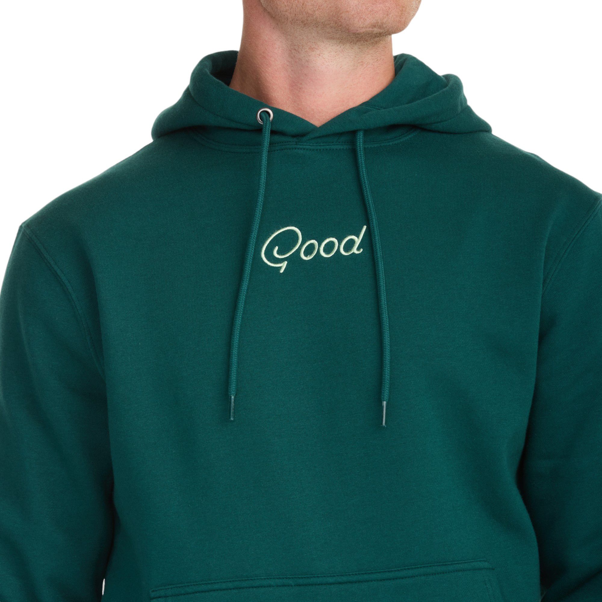 Good Good Golf Men's Ivy Green Fleece Hoodie product image