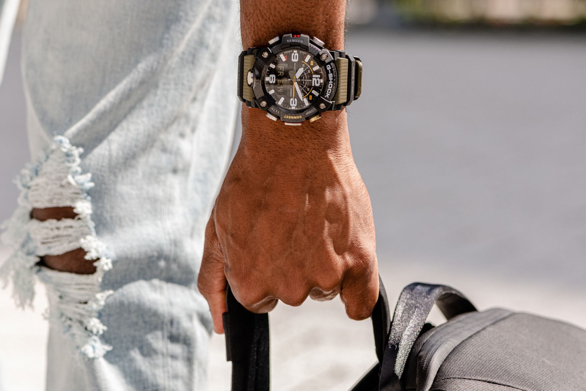 Casio Men's G-Shock Mudmaster Carbon Activity Tracking Watch product image